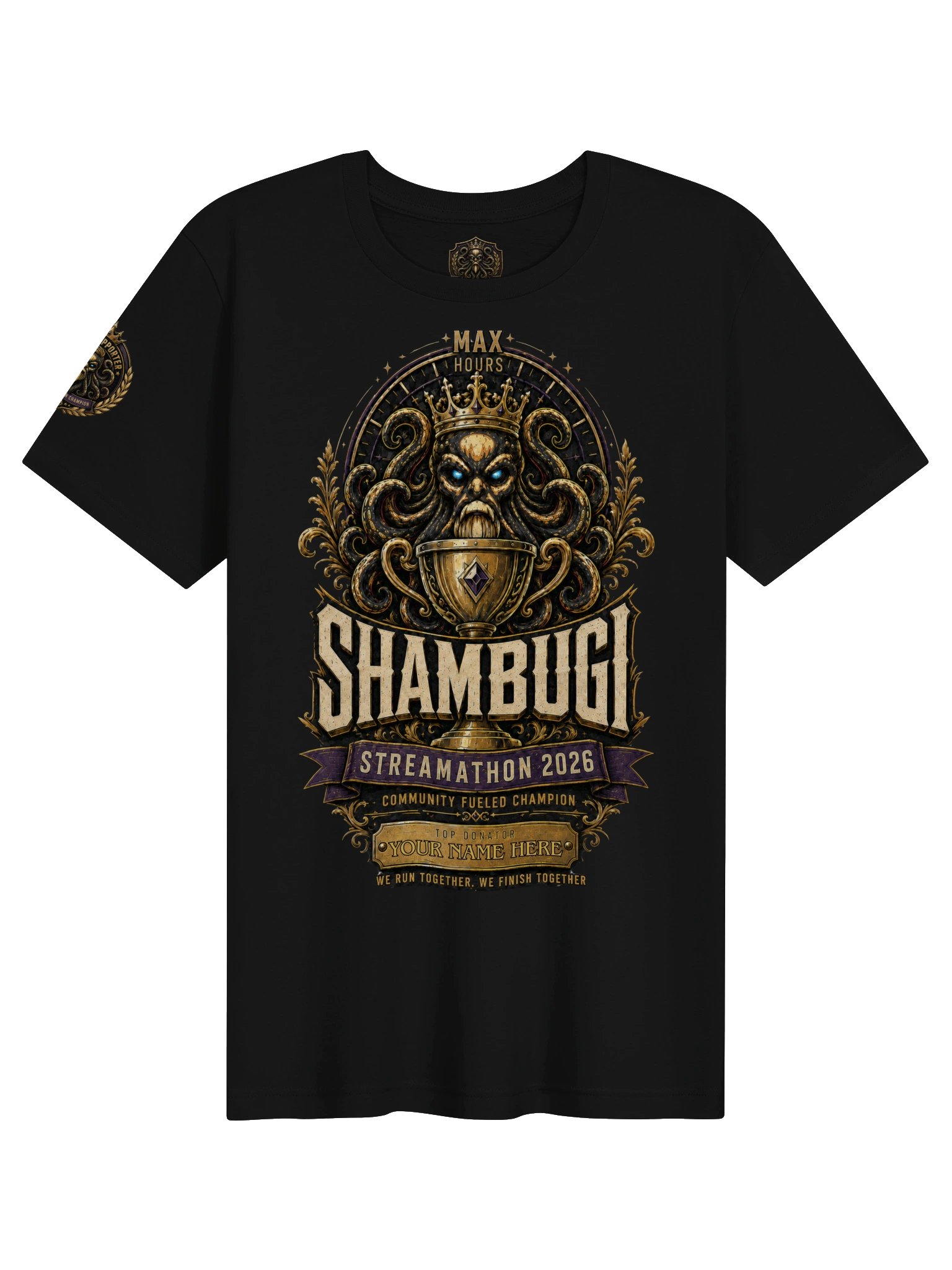 Top Donator Tee: Shambugi Birthday Streamathon 2026 product image (1)