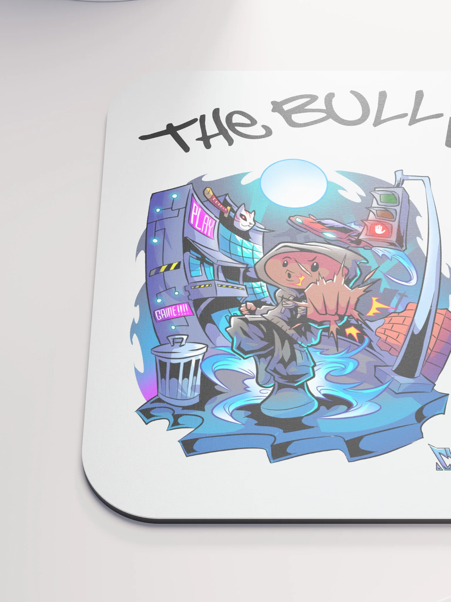 The Bullyvard Cyber-Punk Edition Mouse Pad product image (6)