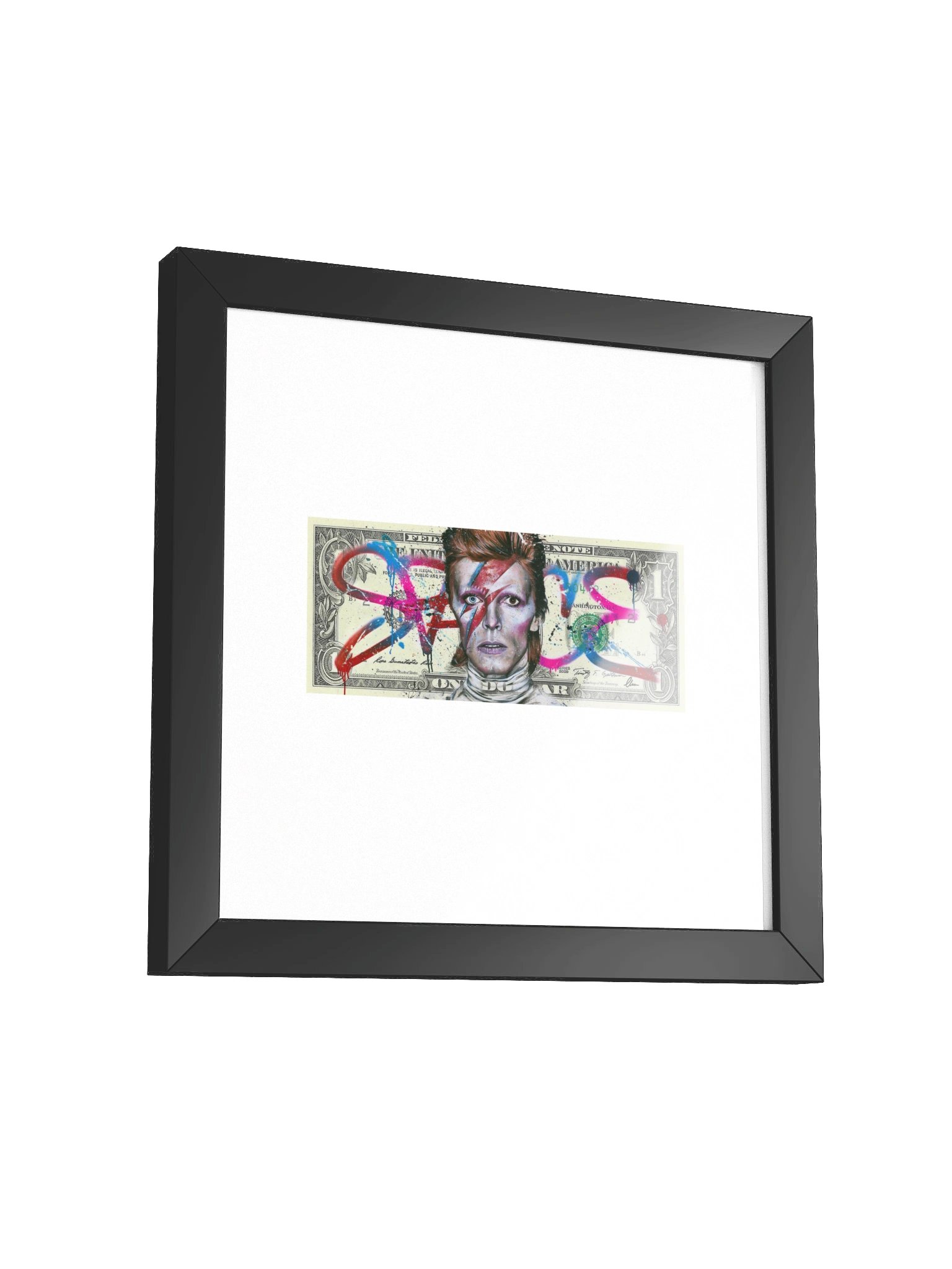 Space man framed print product image (3)