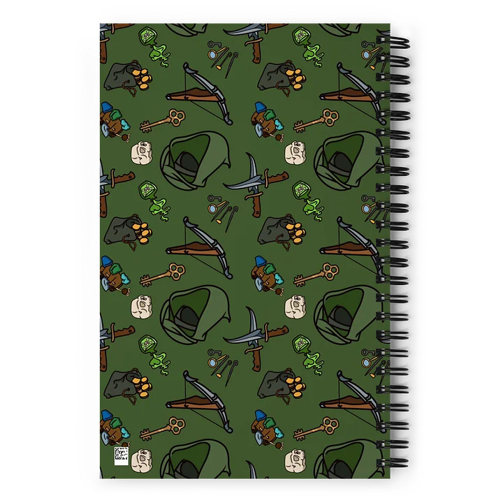 Rogue Sprial Bound Notebook product image (2)