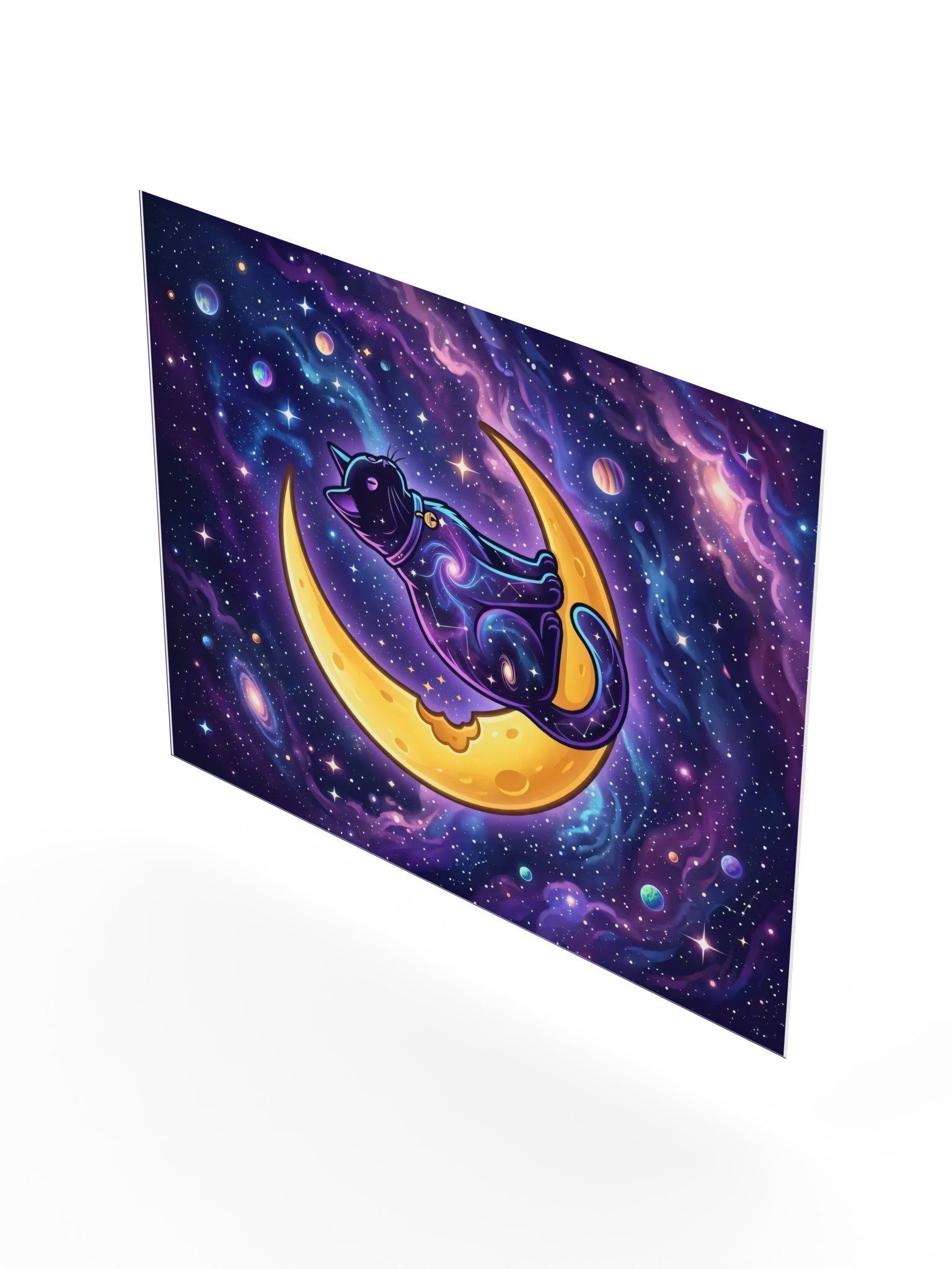 Moon Snack Cat Poster product image (22)