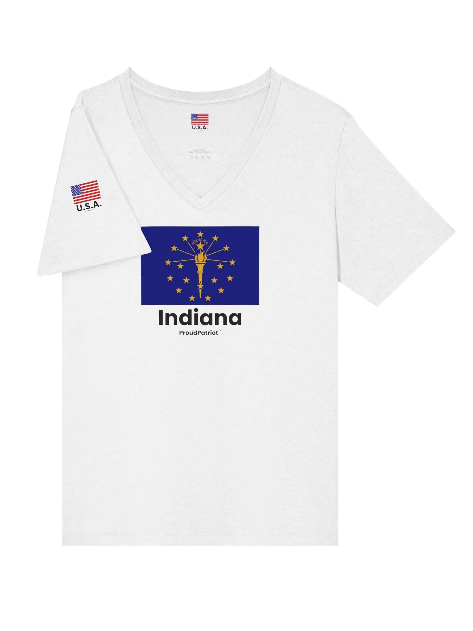 Indiana Women's Relaxed V-Neck T-Shirt product image (11)