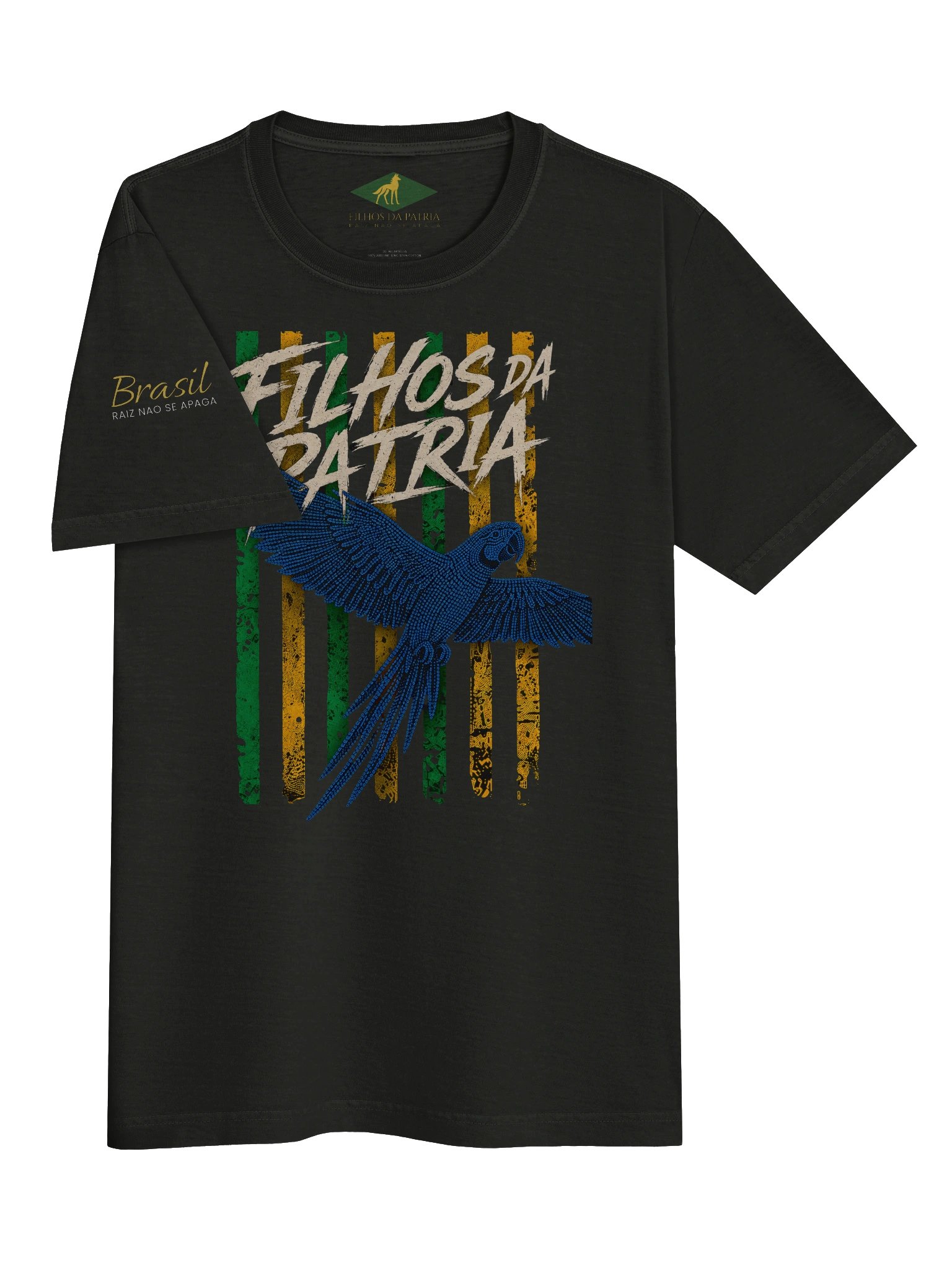 Camiseta Filhos da Patria Oversize Fauna da Patria Arara Azul product image (4)