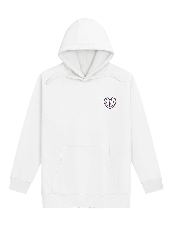 W/O U Purple/White Hoodie product image (1)
