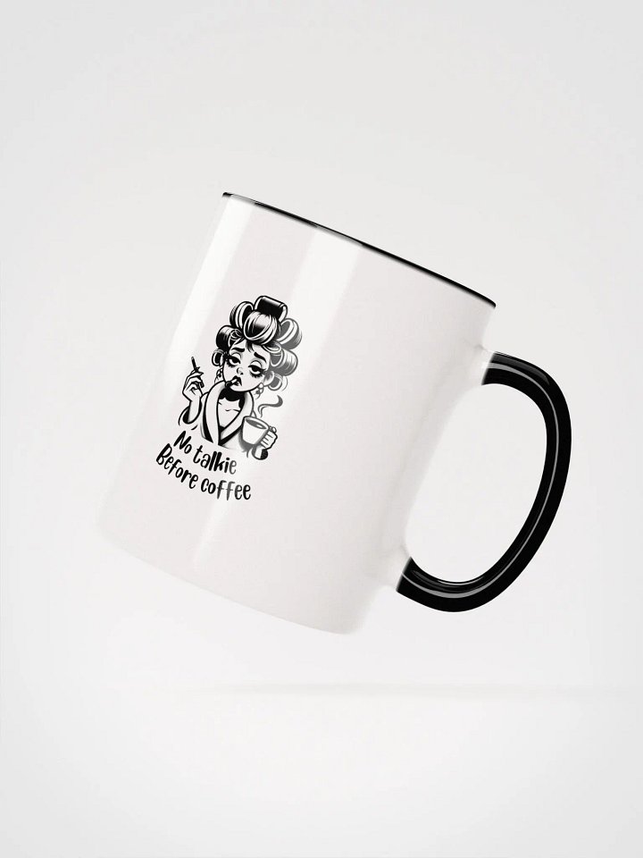 Sleepy Pre-Morning Coffee Girlie Mug product image (2)
