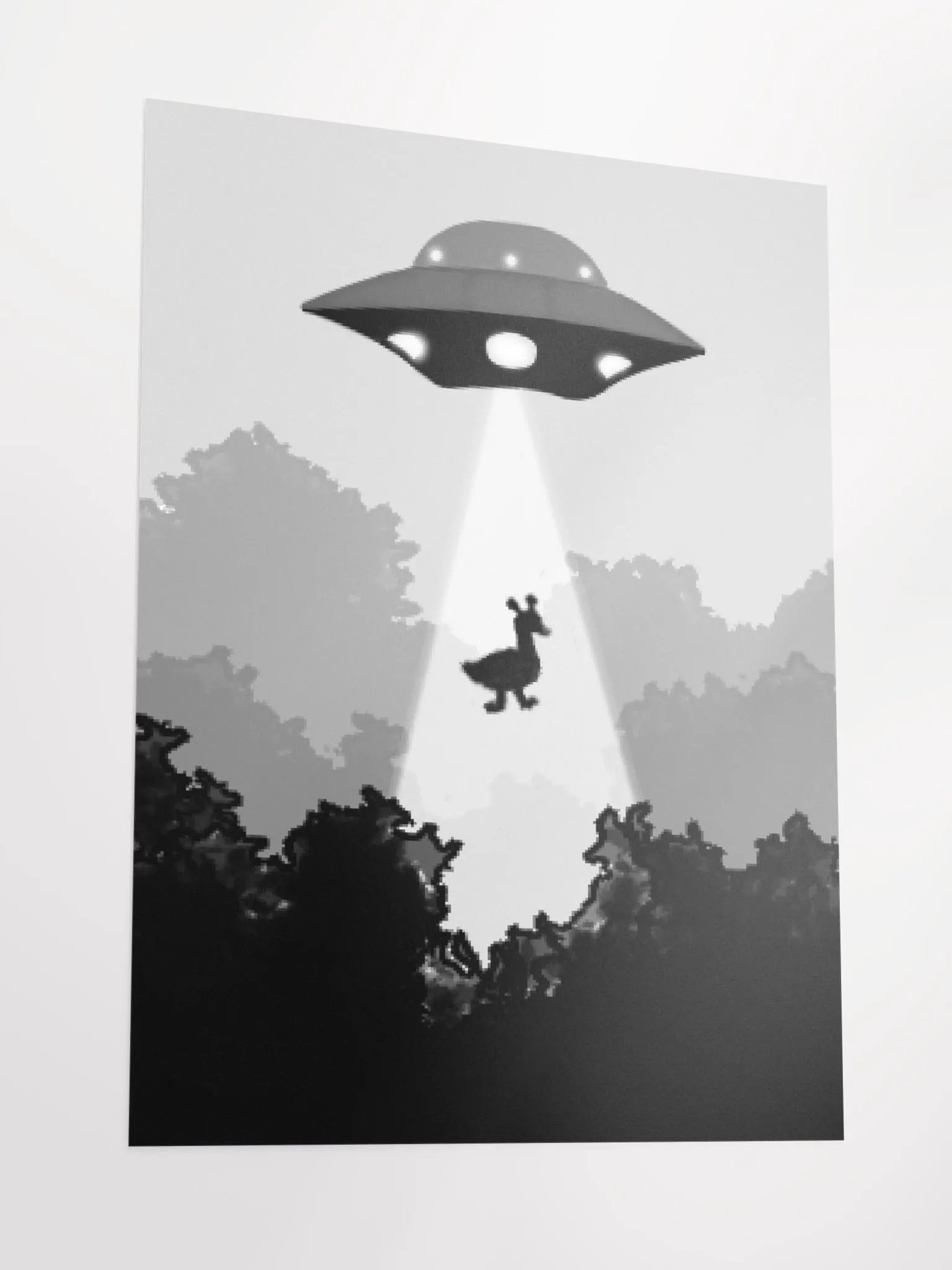 Ab-duck-tion Poster product image (4)