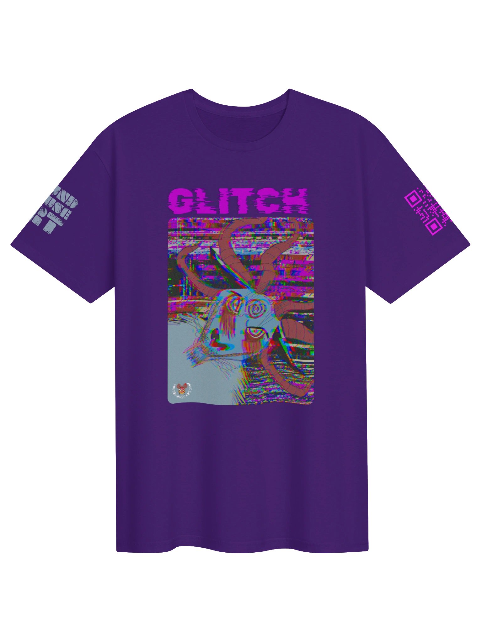 Glitch Animal Graphic Tee product image (1)