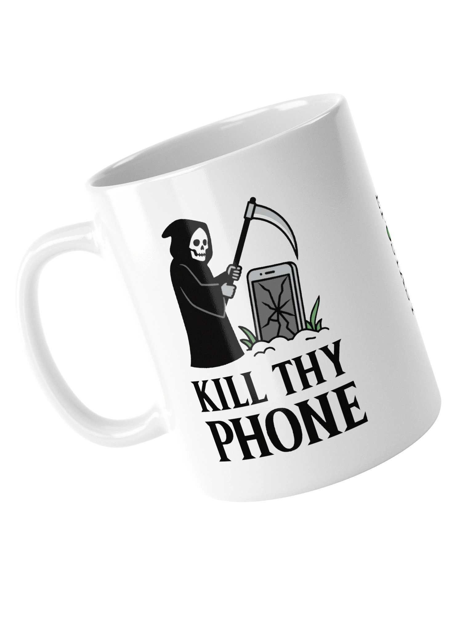 Kill Thy Phone White Mug product image (14)