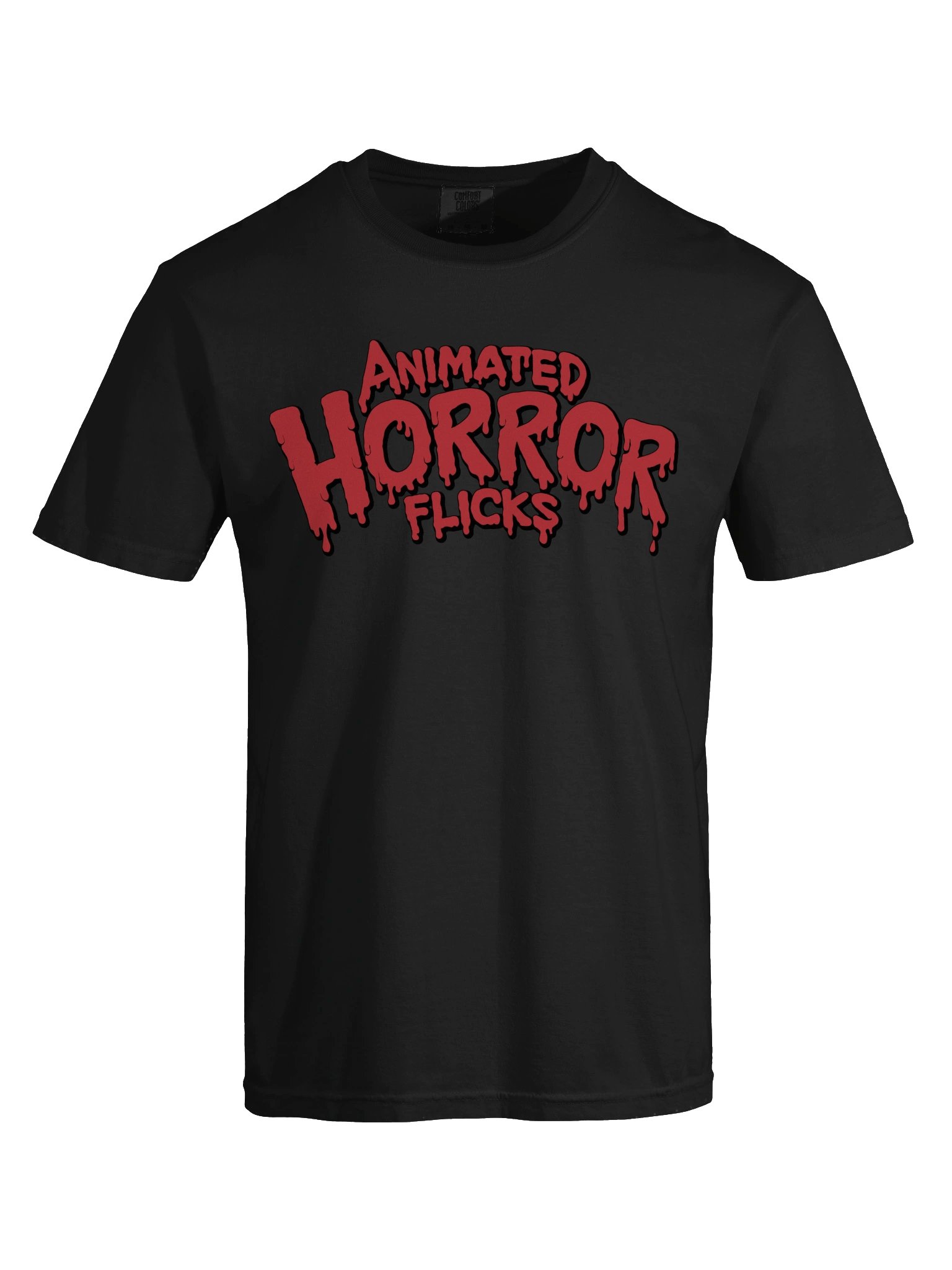 Animated Horror Flicks Heavyweight Tee product image (3)