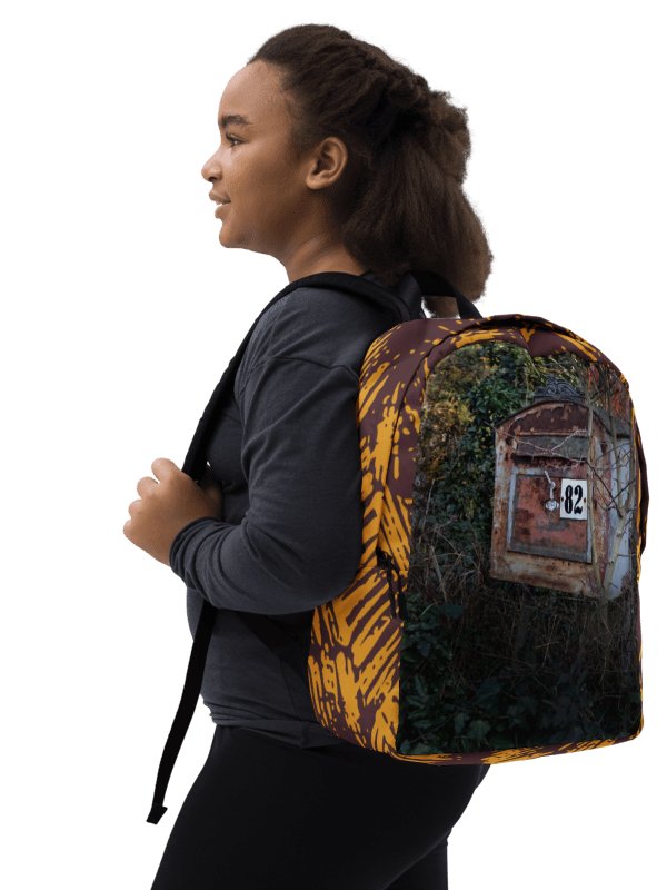 Design-backpack - Rusty mailbox (Light-colored Design) product image (2)