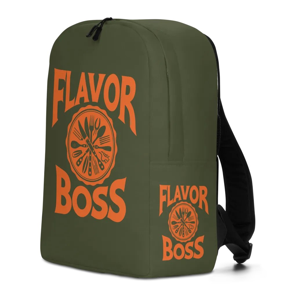 Flavor Boss backpack Olive/Orange product image (4)