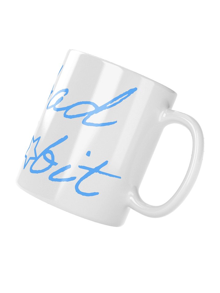BAD HABIT - white glossy mug product image (2)
