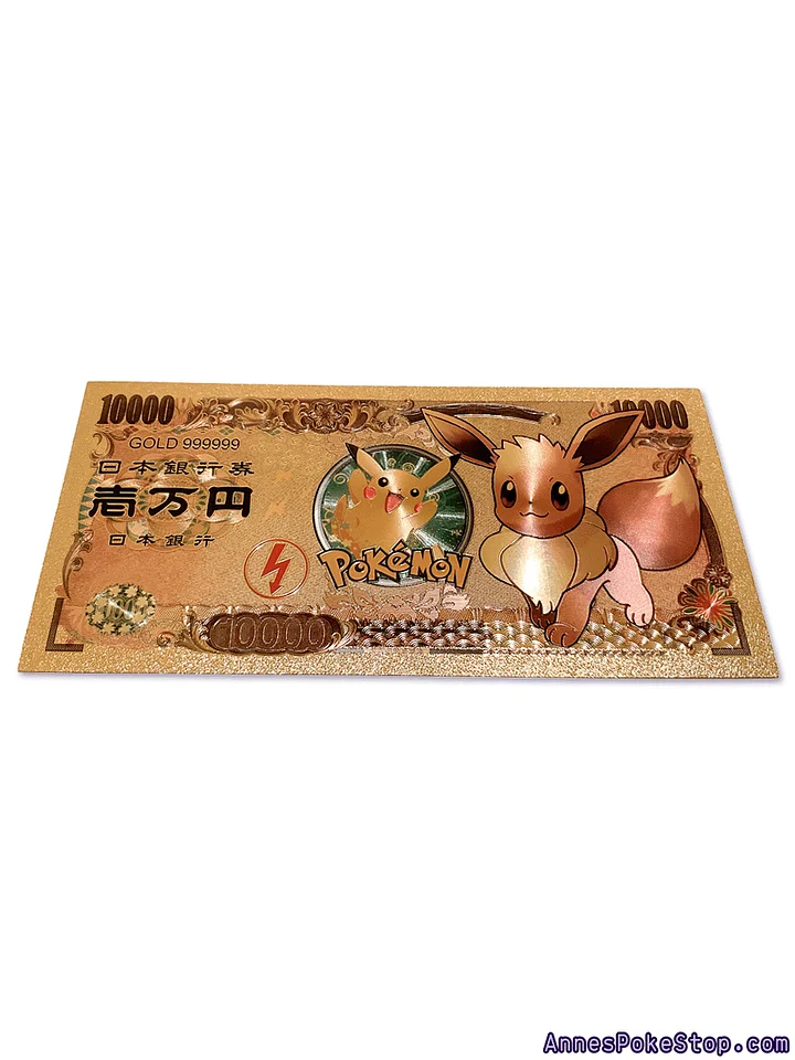 24k Banknote Collectable - Eeveelutions product image (1)