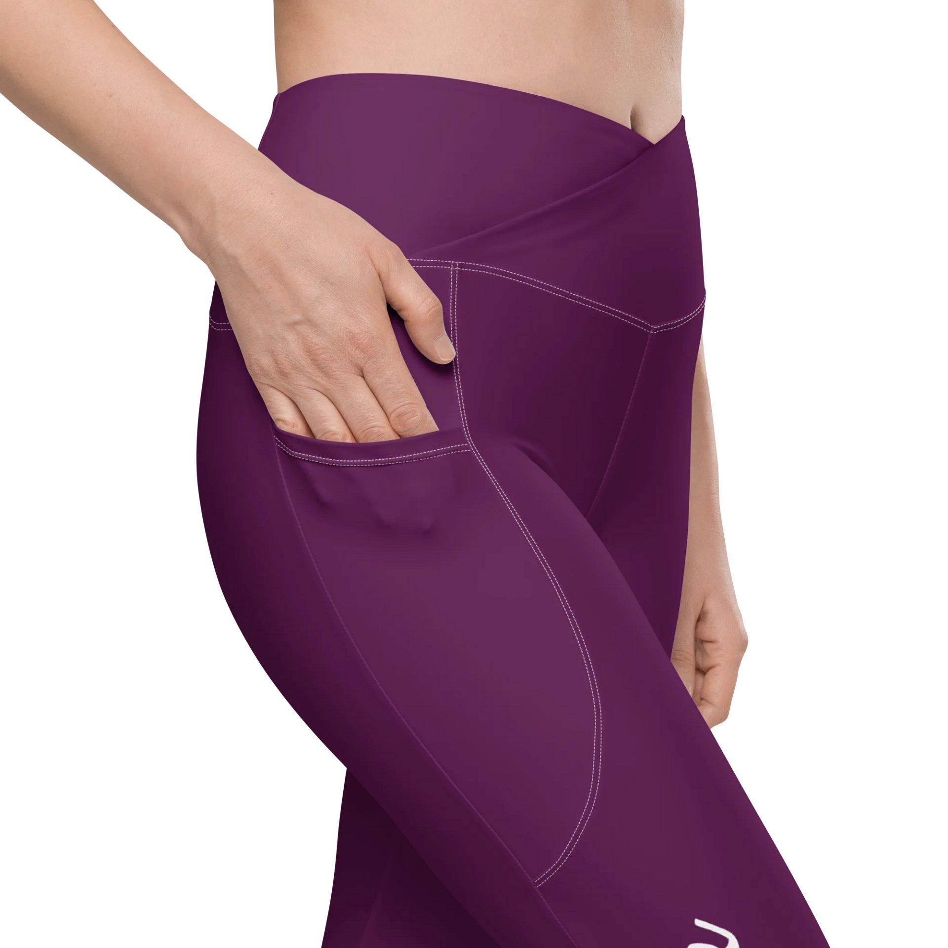 KITTIES ARE LOVE KITTIES ARE LIFE CROSSOVER LEGGING product image (10)
