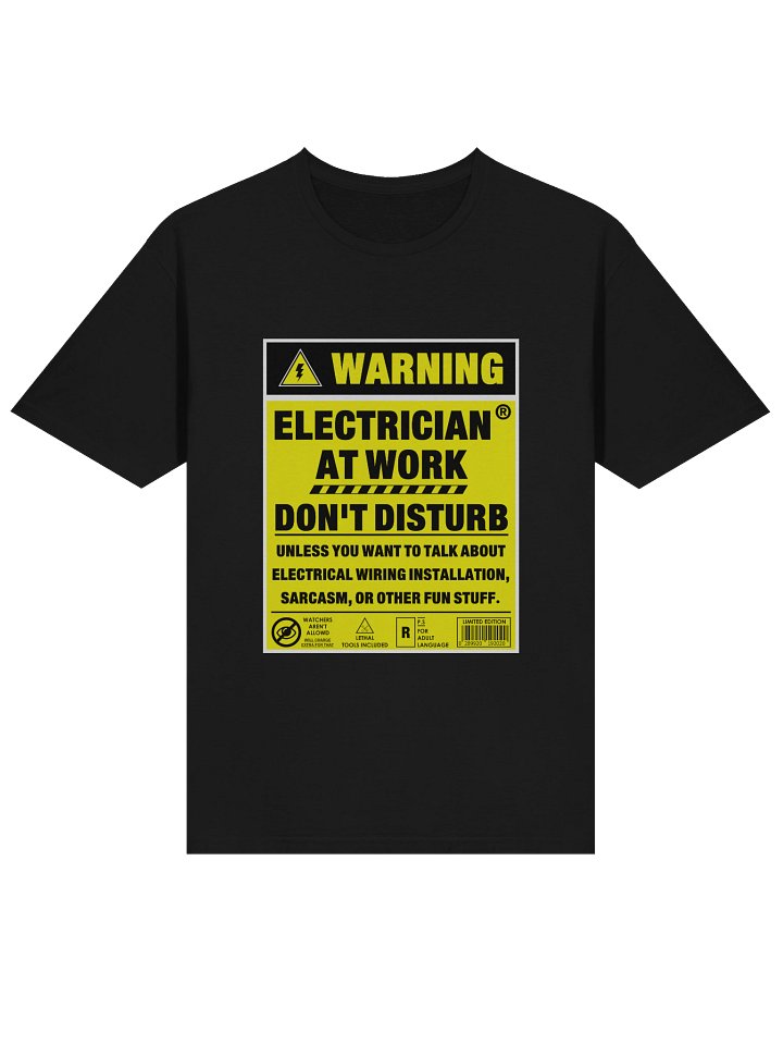Warning - Electrician at Work product image (1)