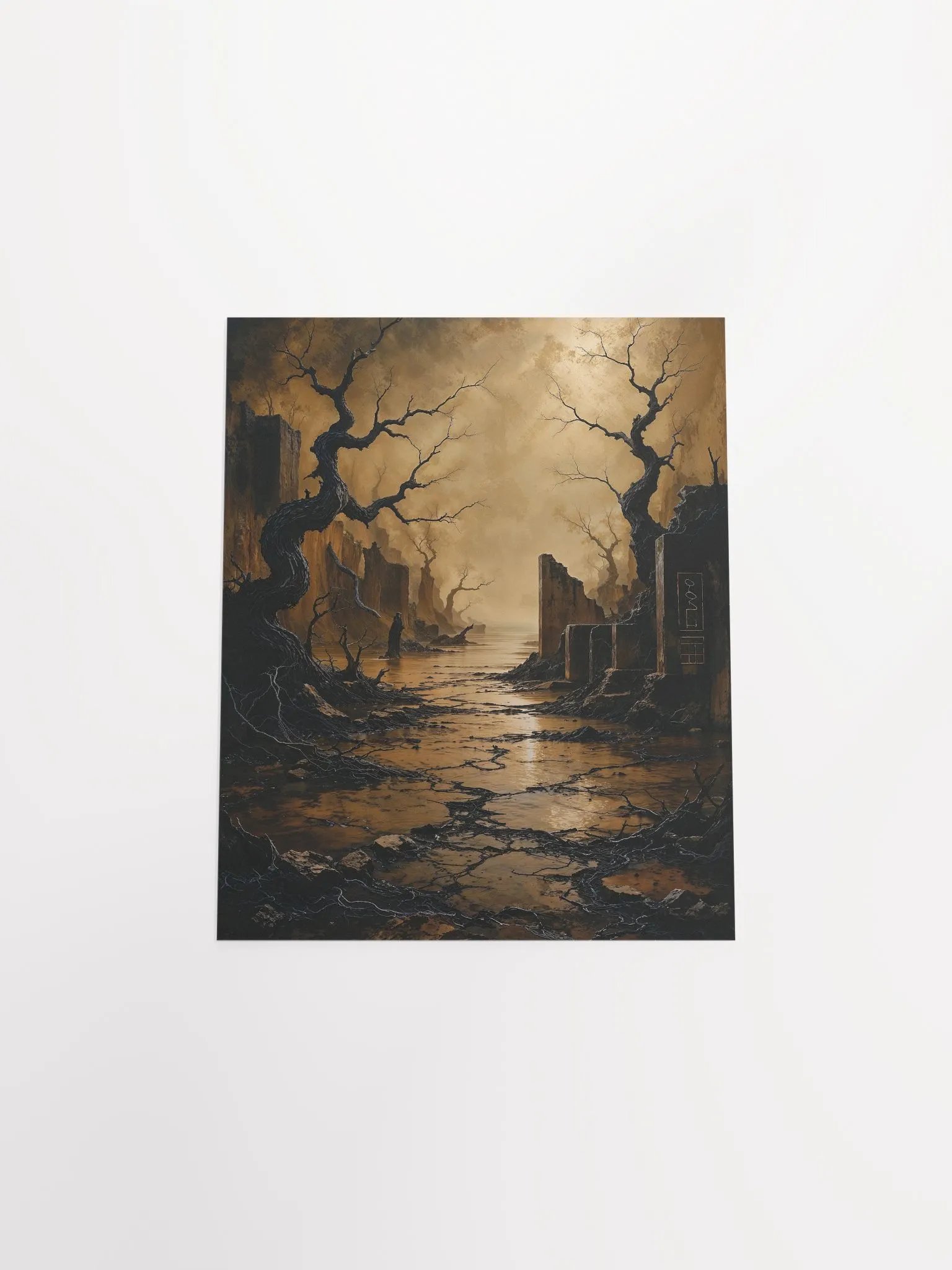 Desolate Path Matte Poster product image (49)