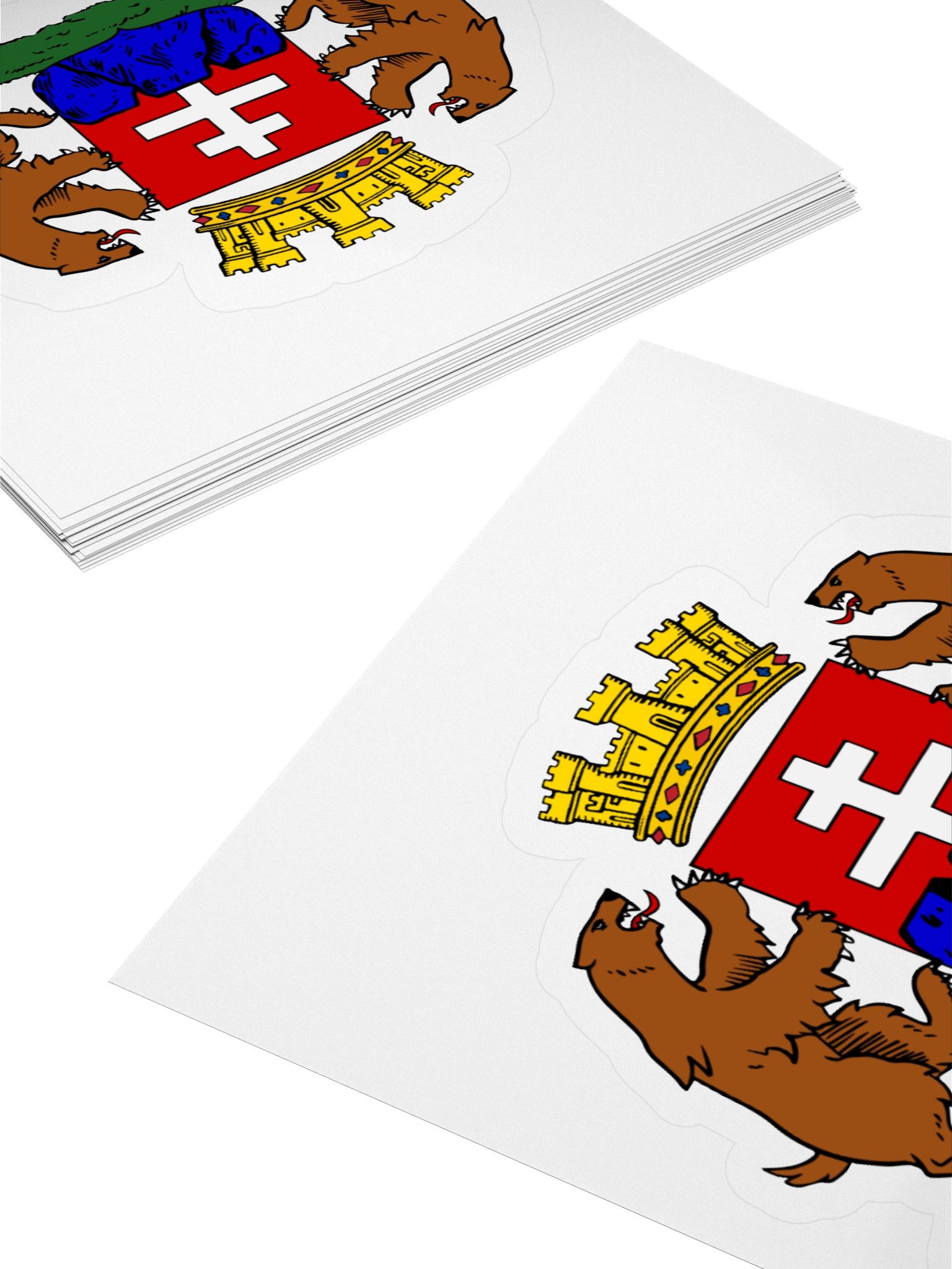 Slovakia Coat of Arms Kiss Cut Sticker product image (12)