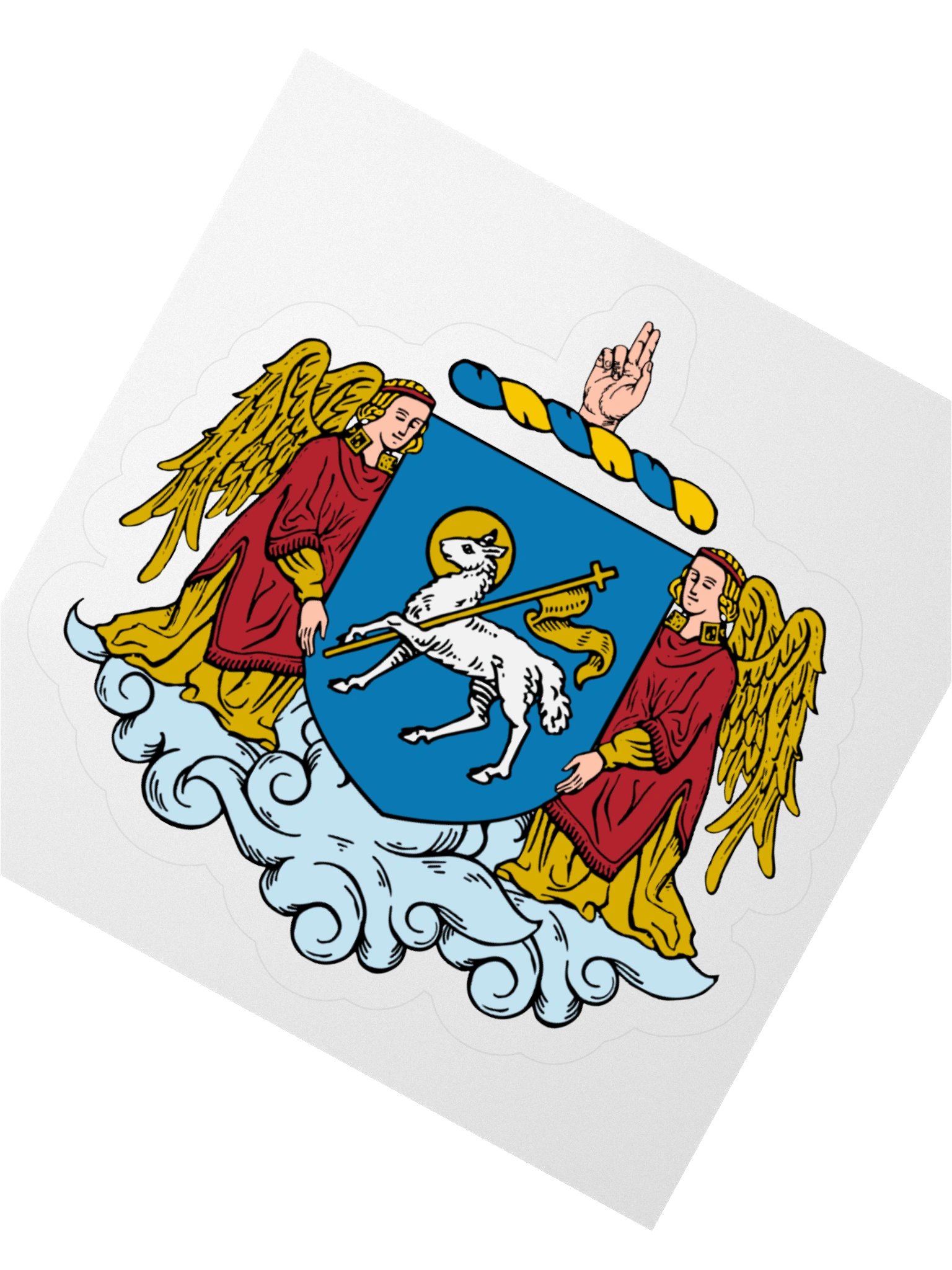 The Lamb of God Kiss Cut Sticker product image (4)