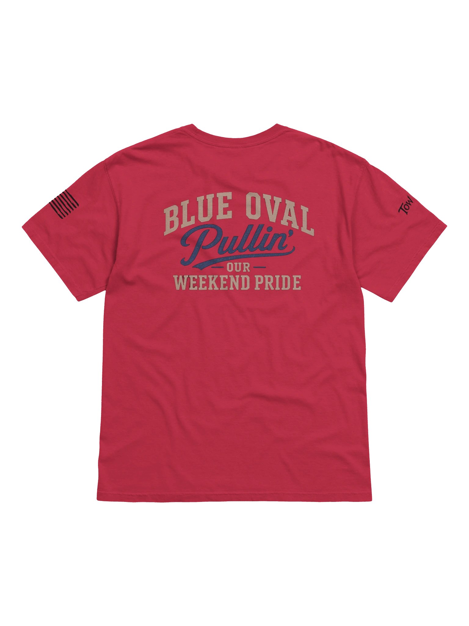 Blue Oval Pullin' Our Weekend Pride Tee product image (17)