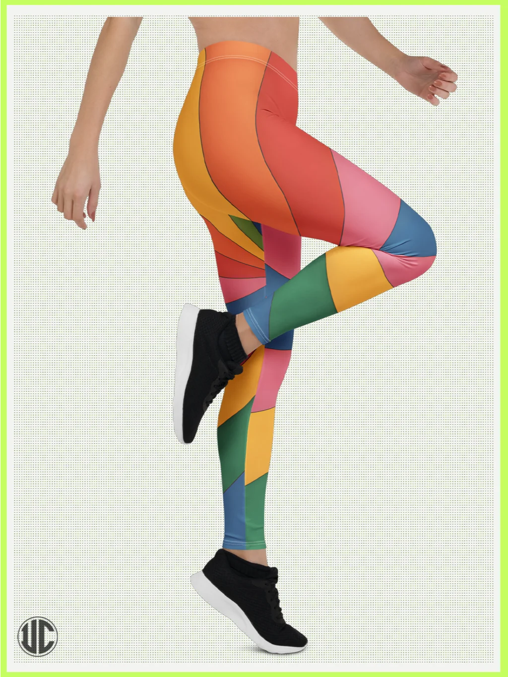 Retro Swirl – Women’s Leggings product image (3)
