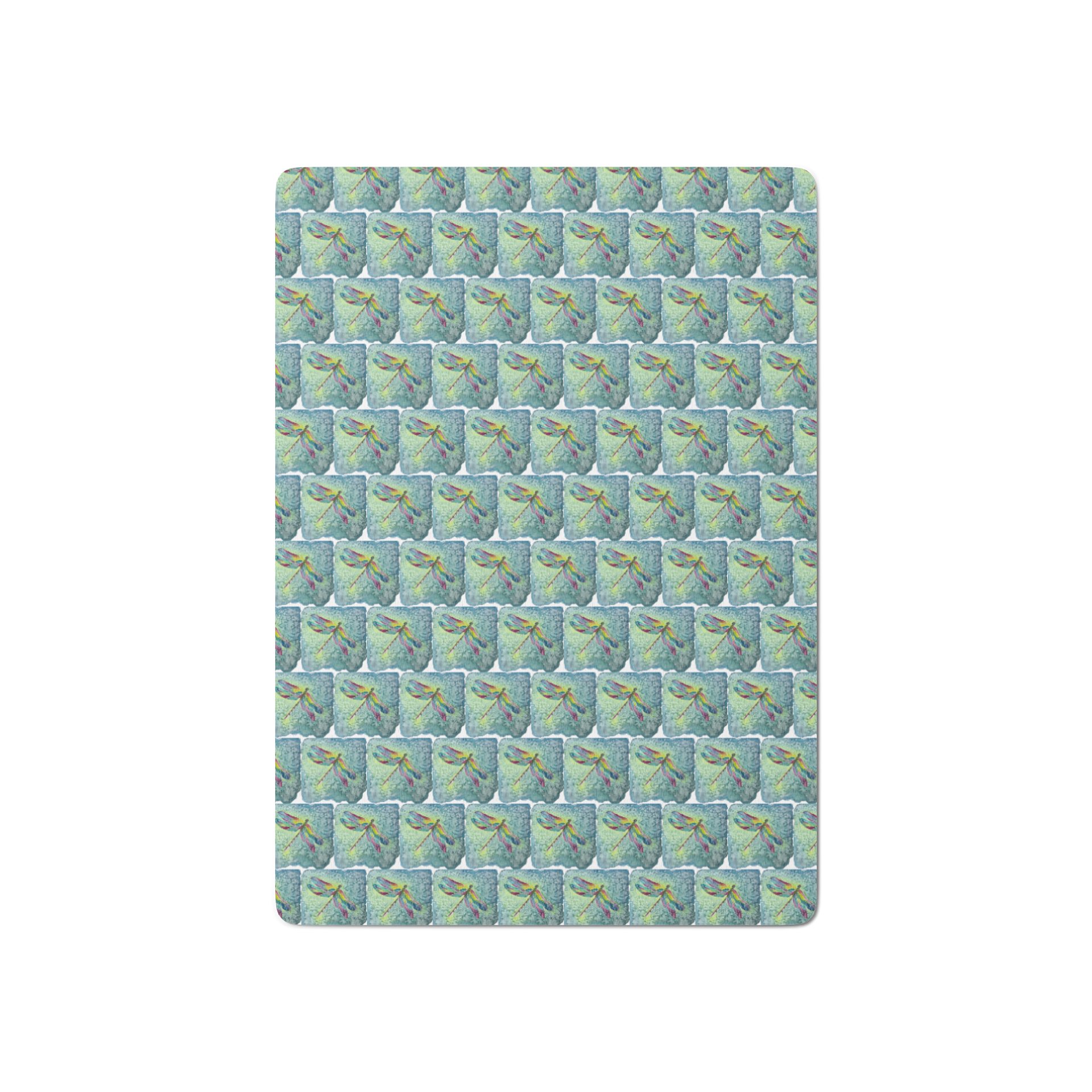 Vibrant Dragonfly Tile Poker Deck product image (1)