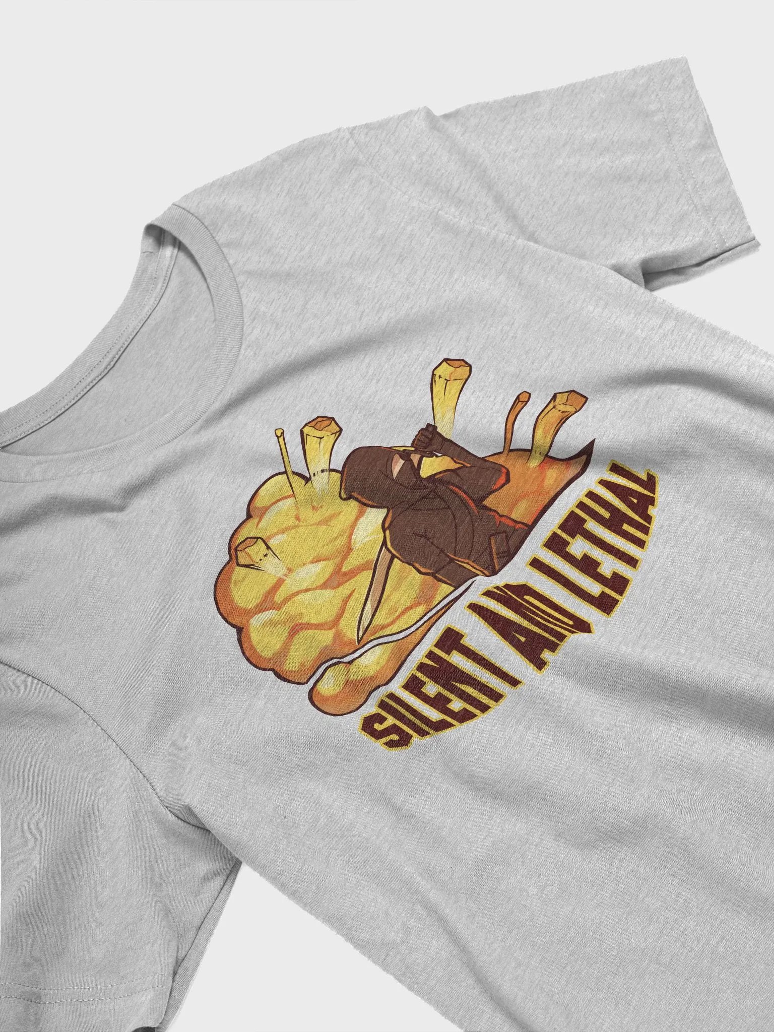 Silent And Lethal Supersoft T-Shirt (Light) product image (4)