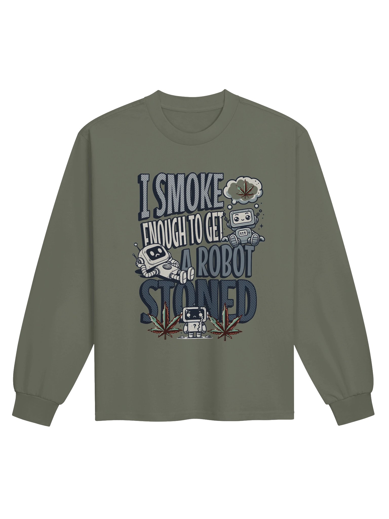 Robot Stoned Long Sleeve Shirt product image (1)
