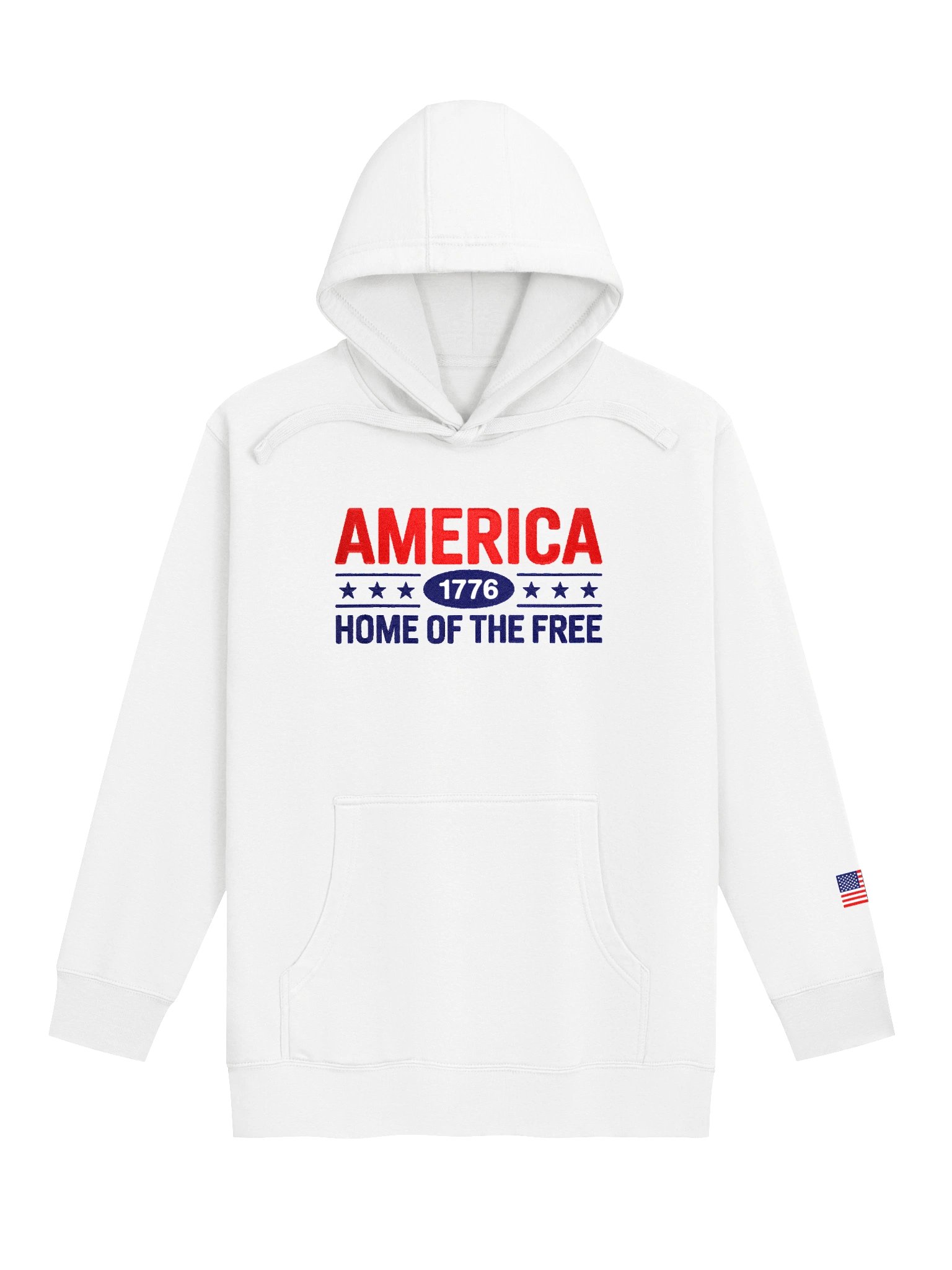 America 1776 - Embroidered Hoodie (Unisex) product image (1)