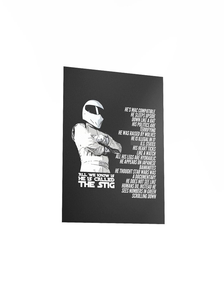 the stig poster product image (1)