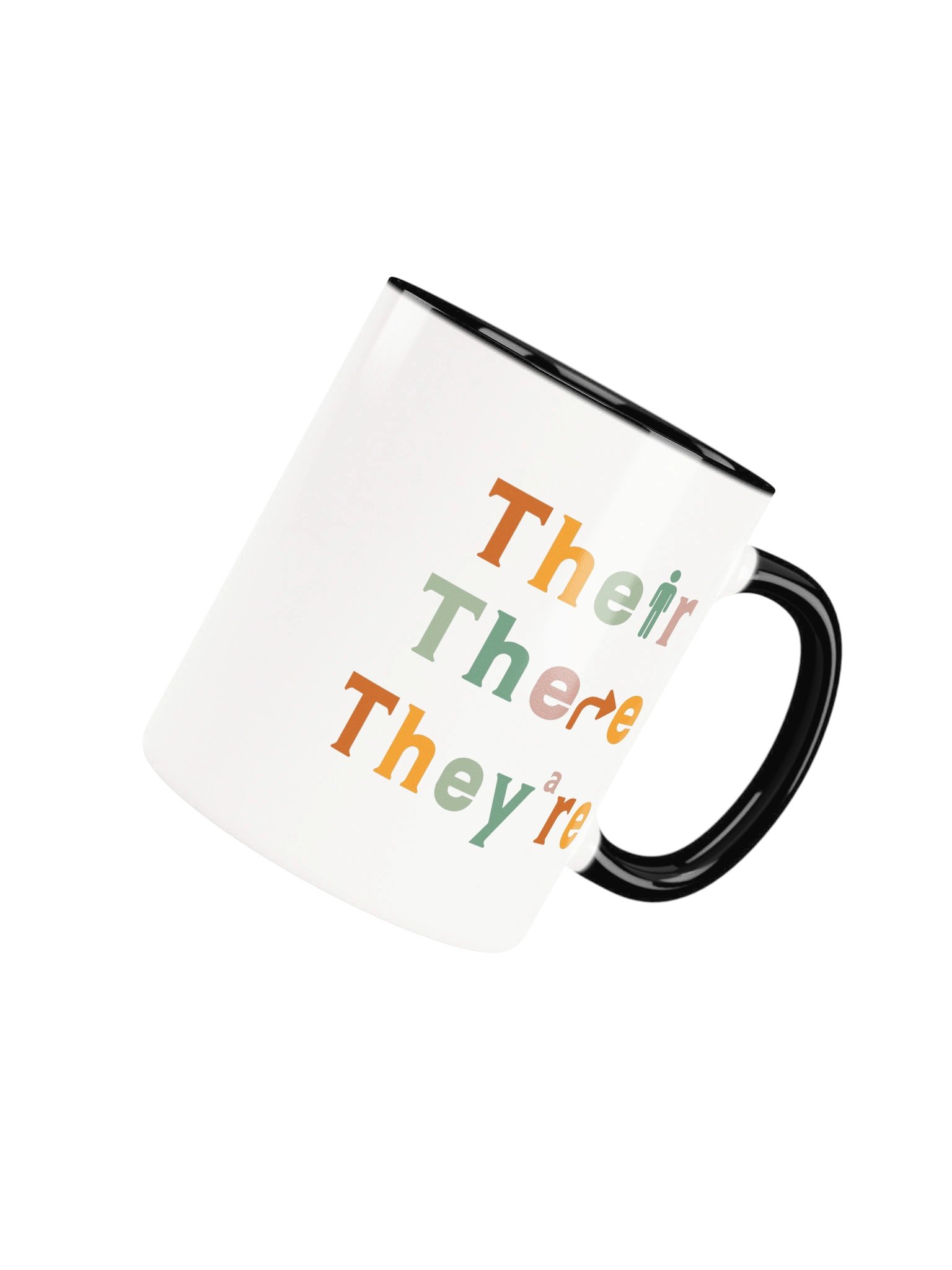 English Teacher Colorful Grammar Mug Their There They’re product image (61)