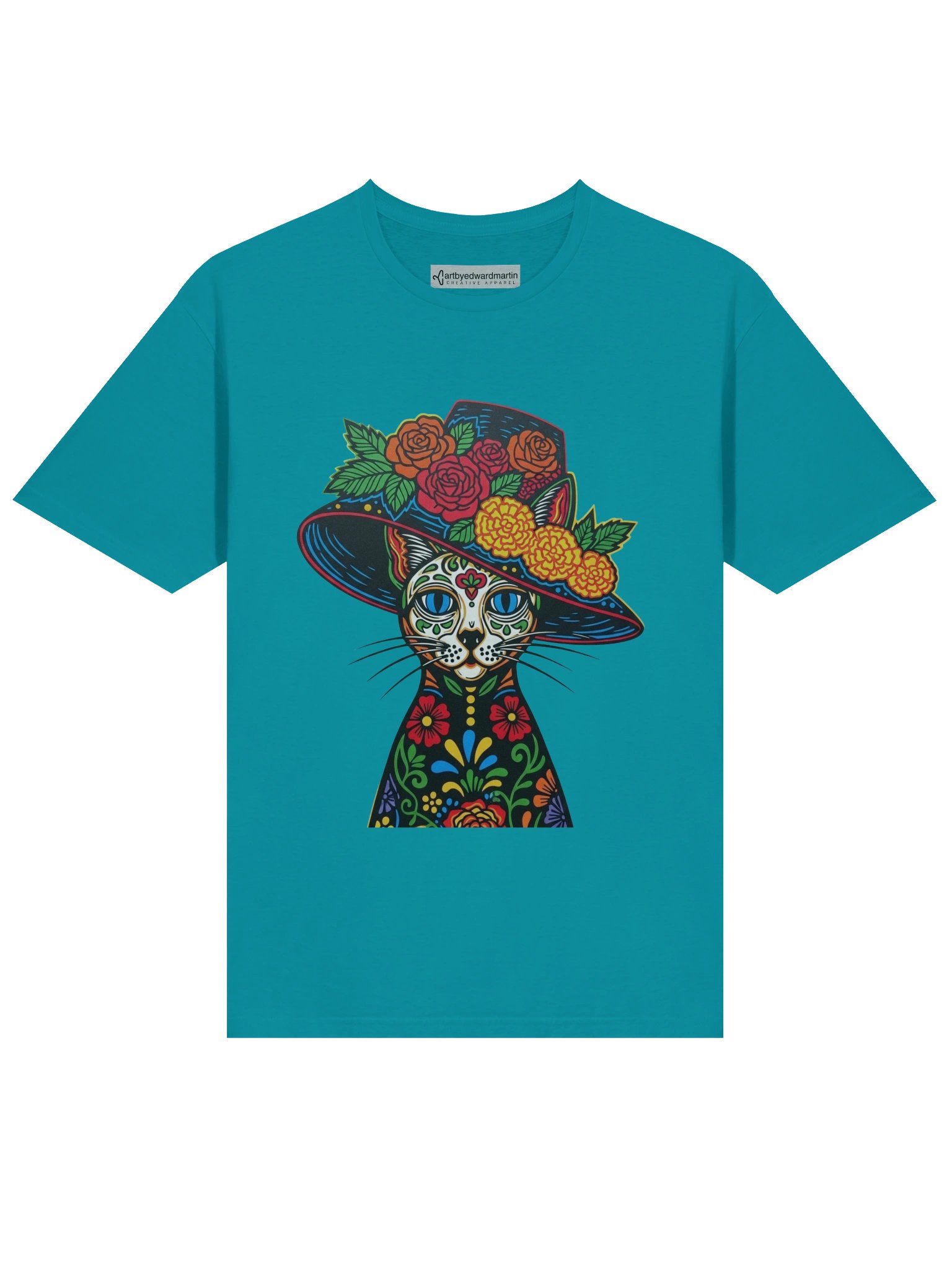Cat Catrina Unisex Tee product image (116)