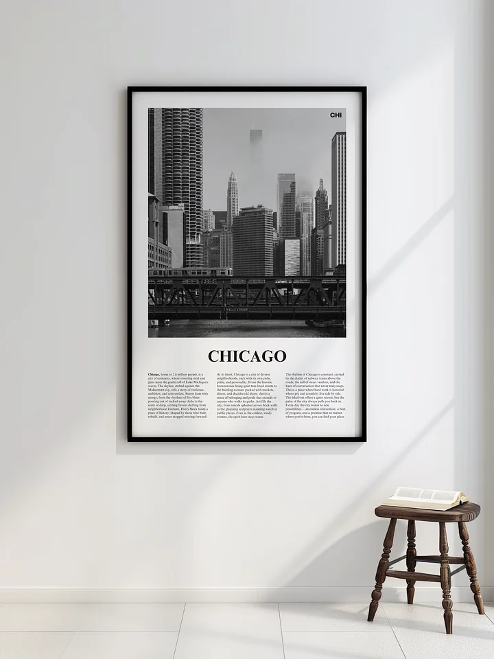 Chicago 02 Newspaper Poster product image (2)