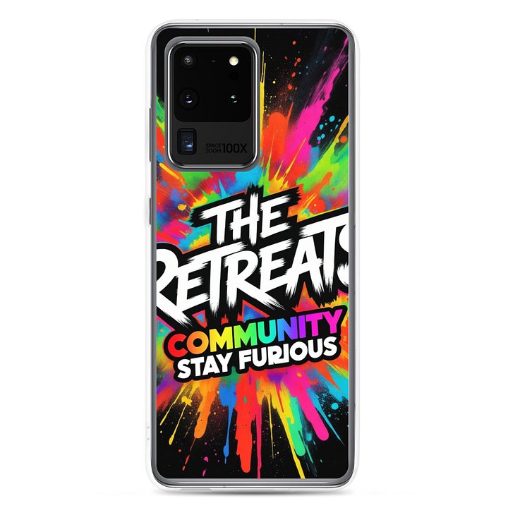 Retreats community Samsung® Clear Case product image (1)