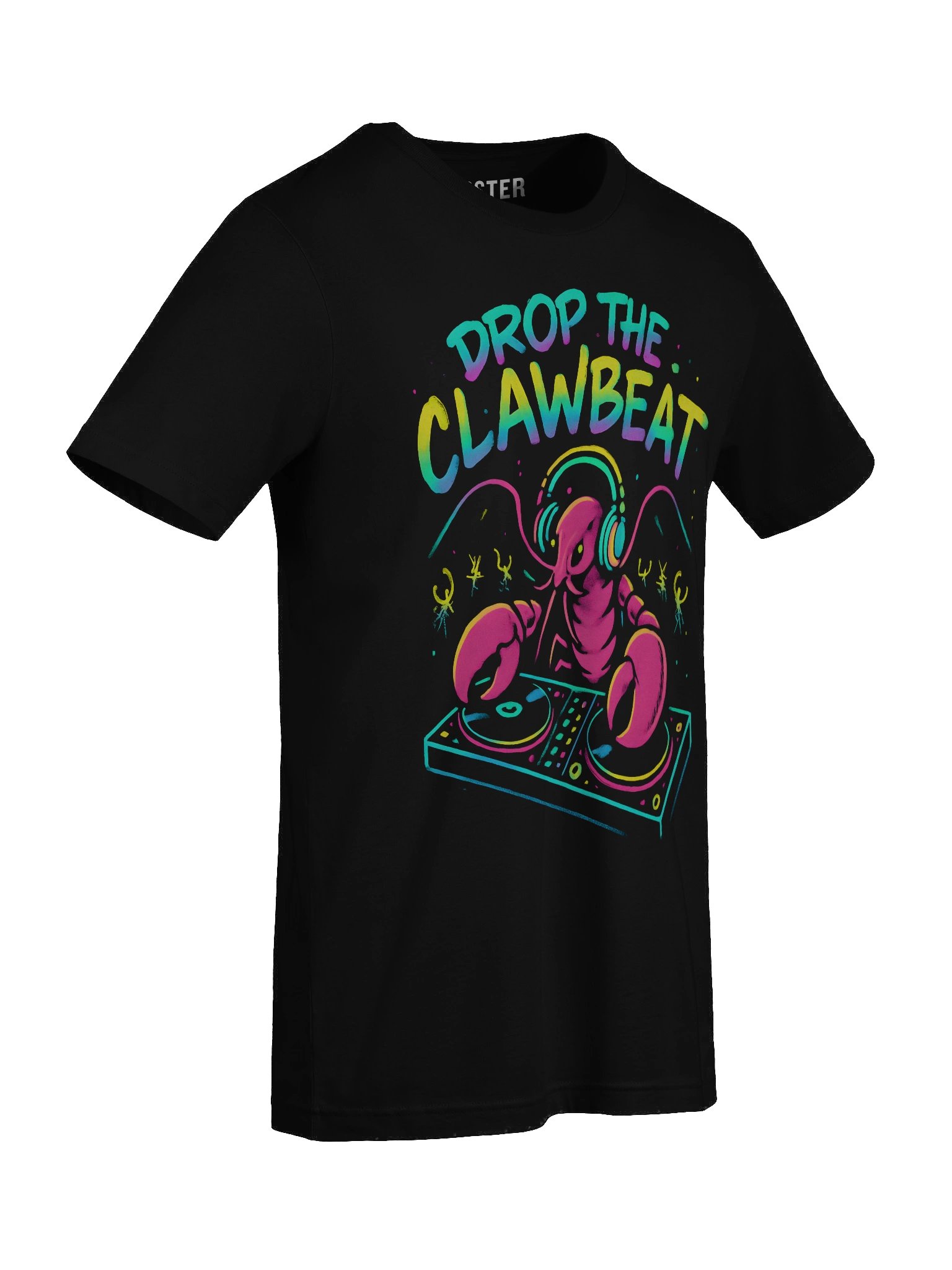 DJ Lobsta T-Shirt | Funny Lobster DJ Graphic Tee product image (10)