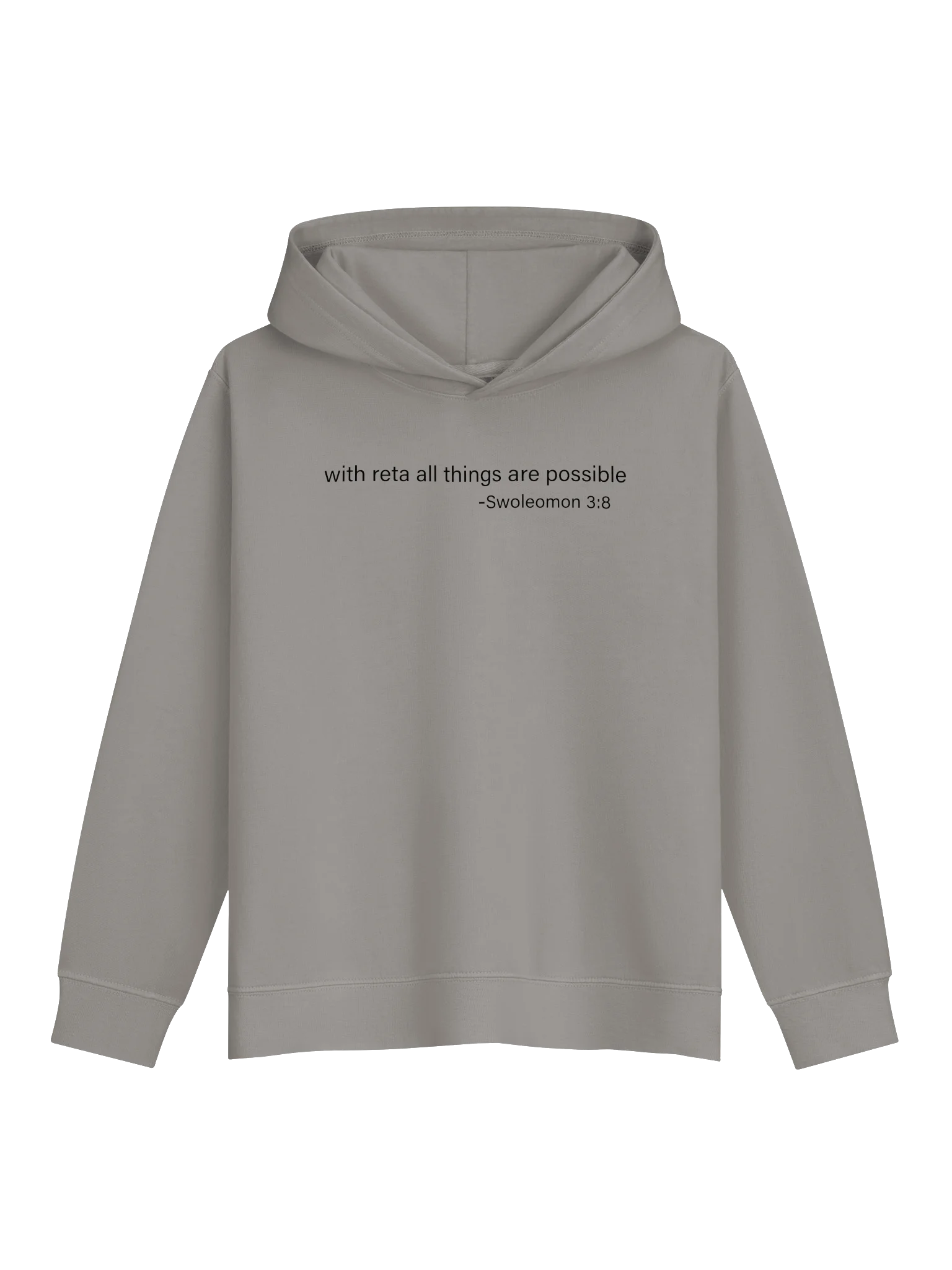 reta verse - grey hoodie product image (1)