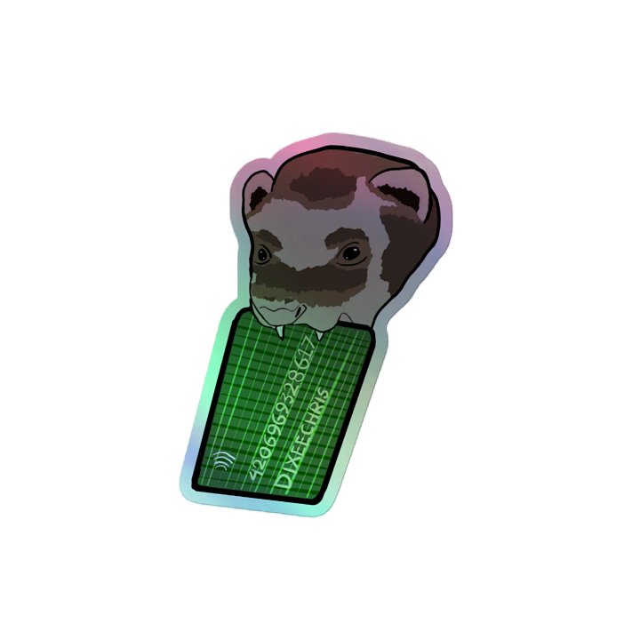 Harvey Thief Holo Sticker product image (2)