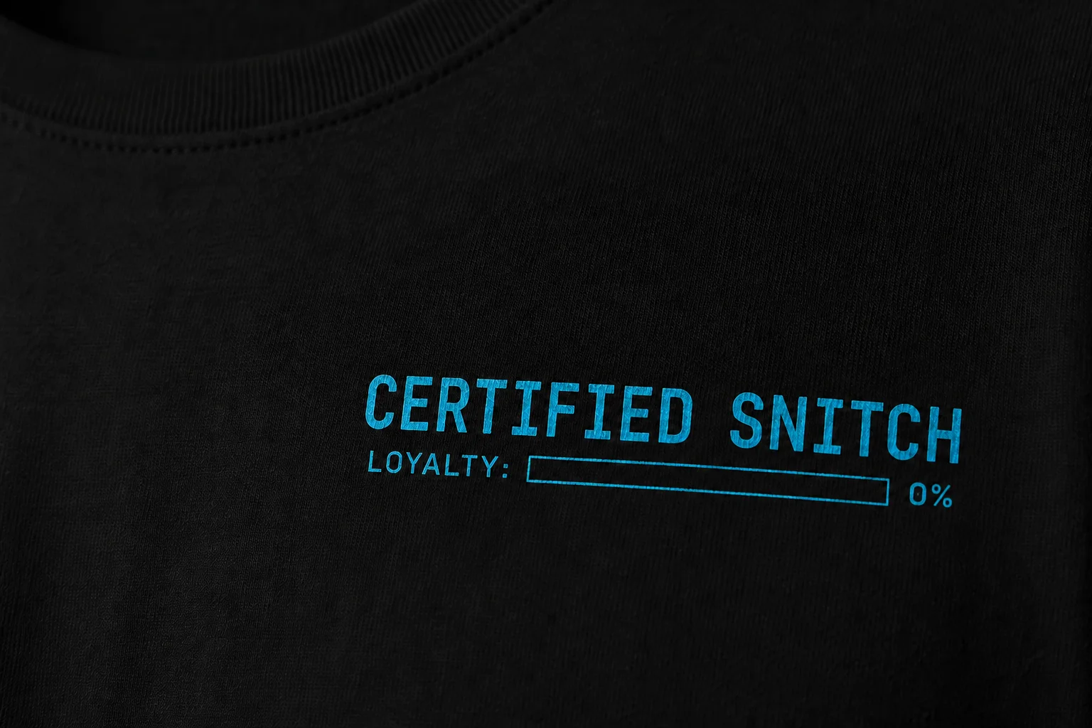 Certified Snitch™ Case File #0001 Heavyweight Tee product image (3)