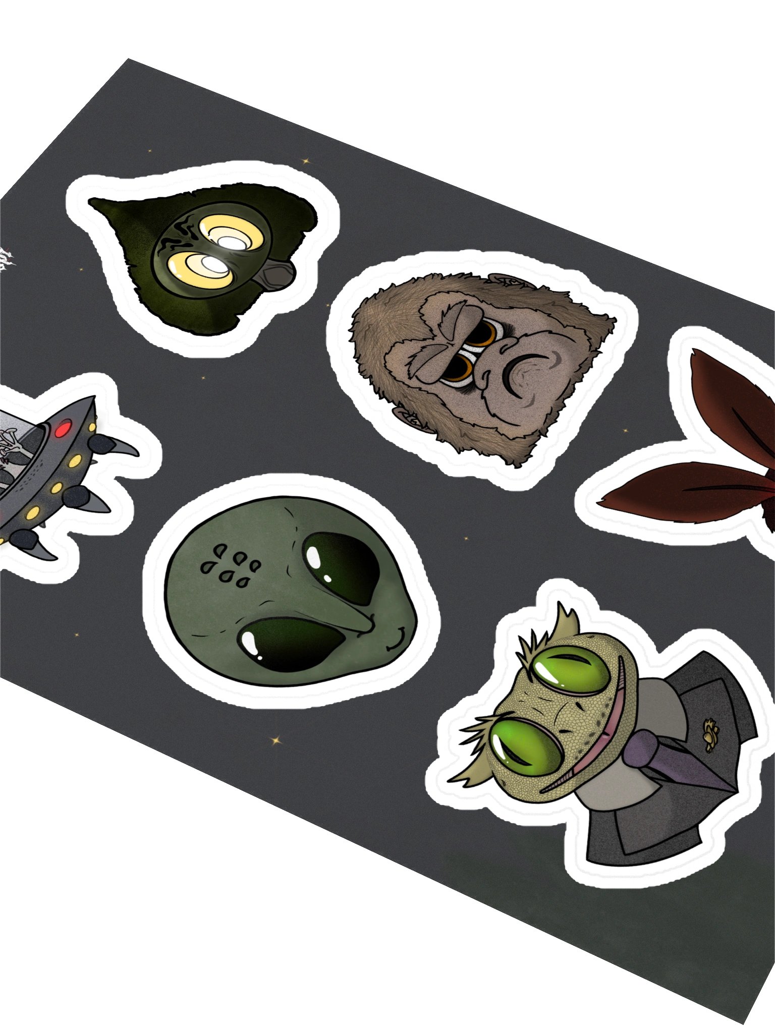 Cryptids & Aliens - Issue 3 Sticker Pack product image (2)