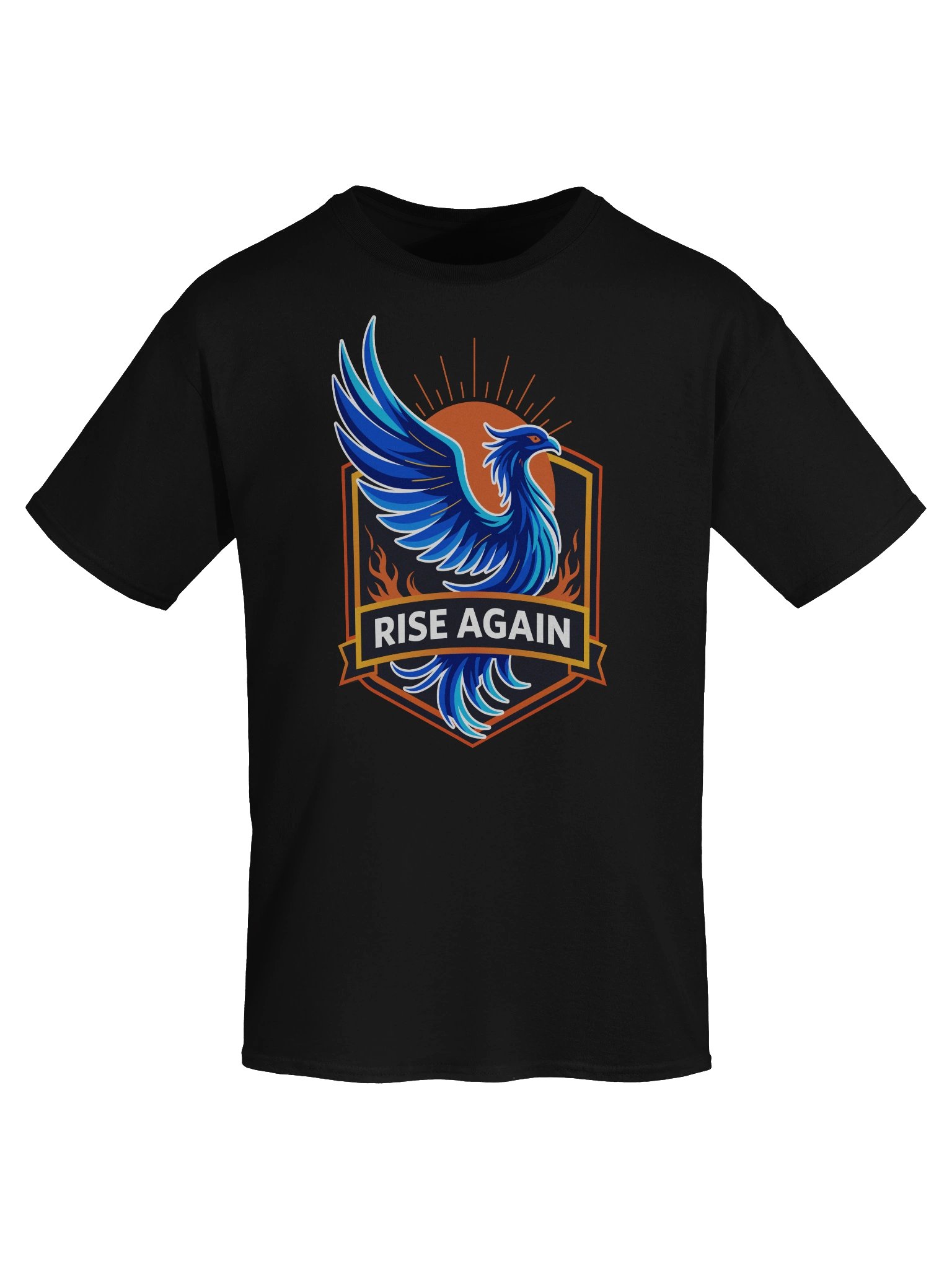 Rise Again – Phoenix Crest T-Shirt product image (44)