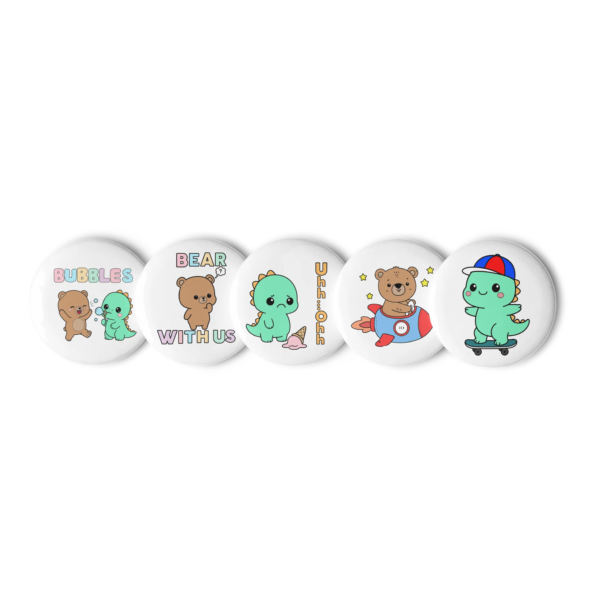 Bear with us Badges product image (1)