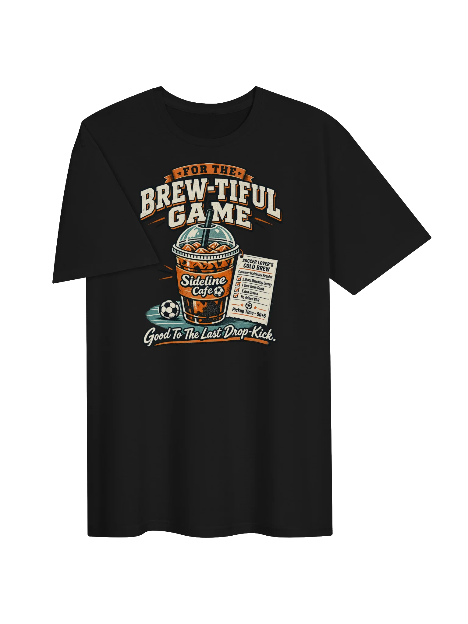 Sideline Cafe Soccer Cold Brew Tee product image (23)
