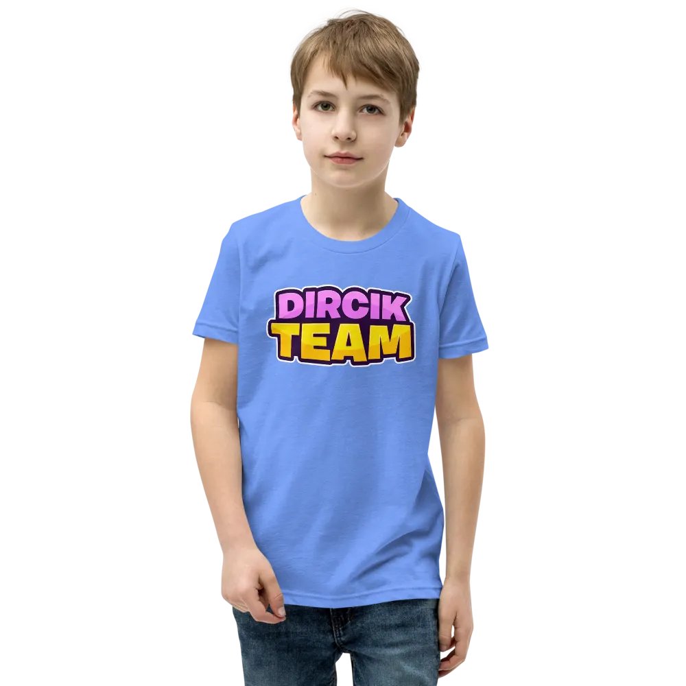 KOSZULKA DIRCIK TEAMㆍDLA DZIECIㆍNiebieska product image (2)