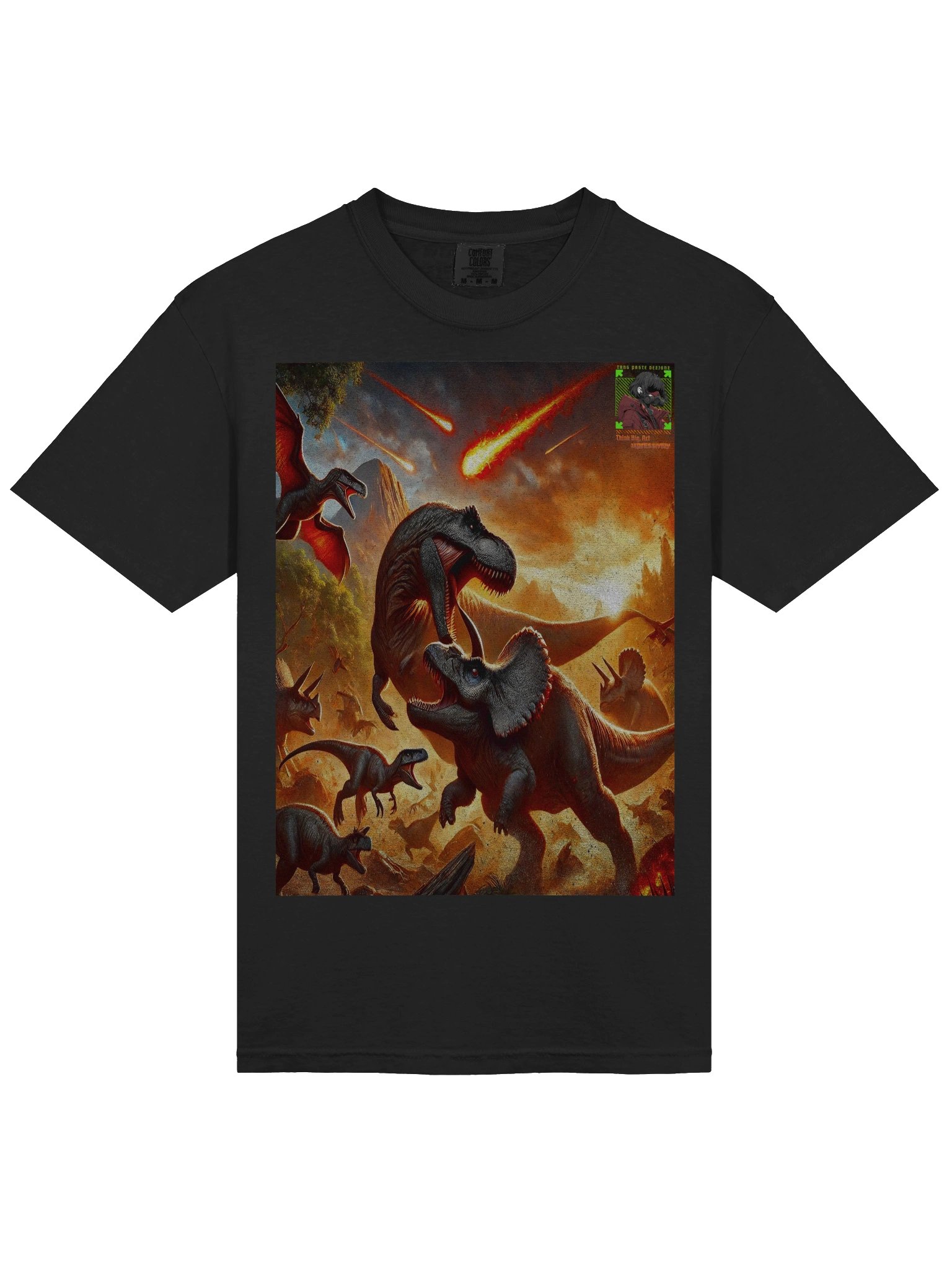 Tang Paste Dino Extinction T-Shirt product image (38)