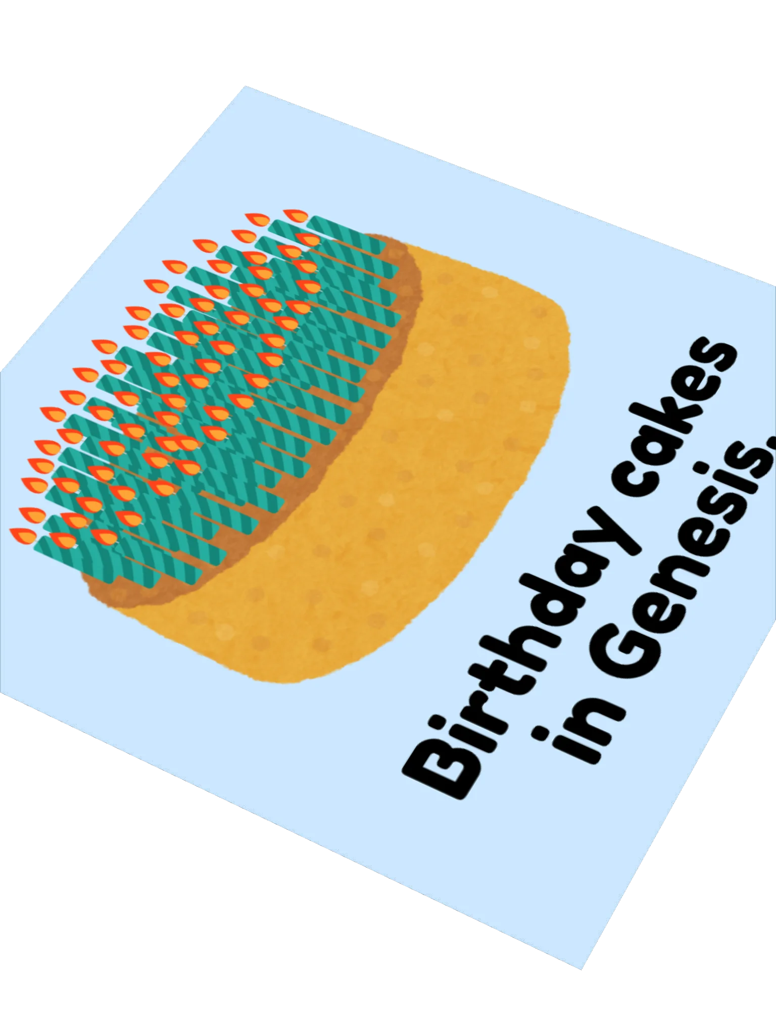 Birthday Cakes in Genesis - Sticker product image (4)