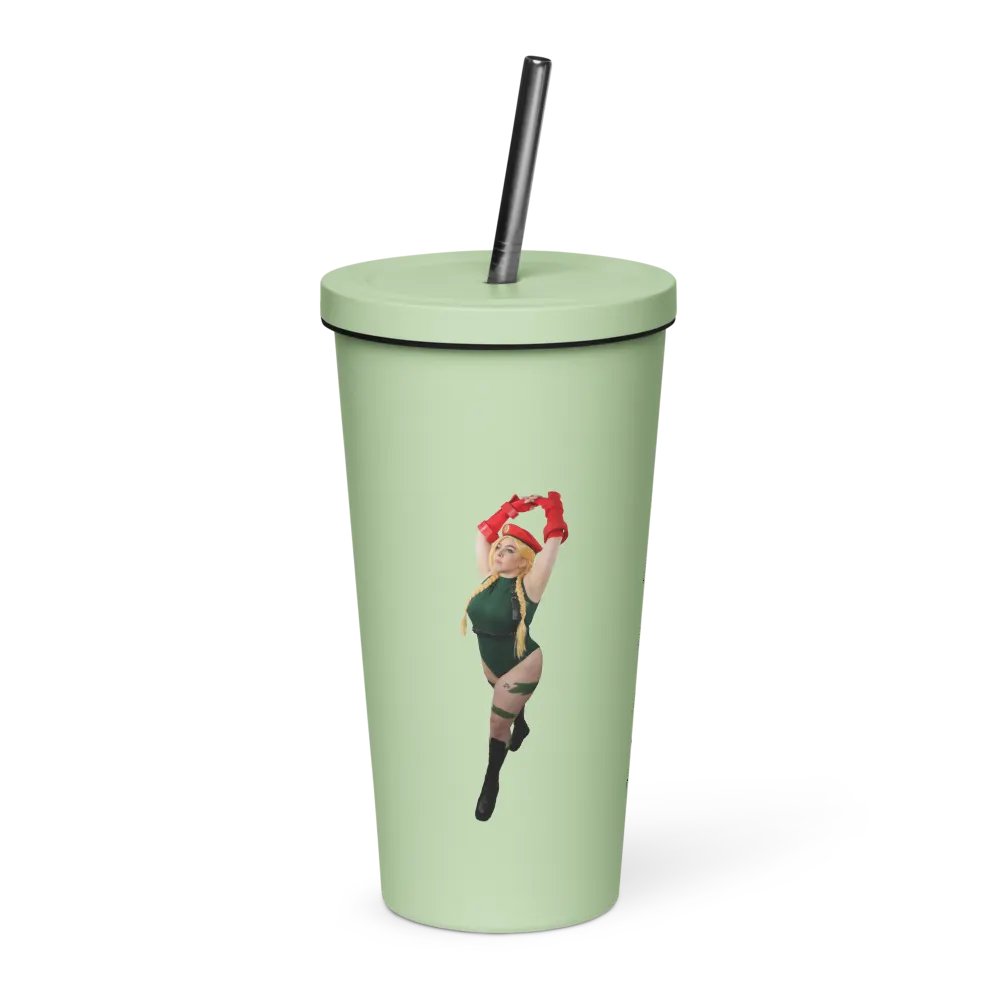 Cammy Insulated Tumbler w/ Straw product image (3)