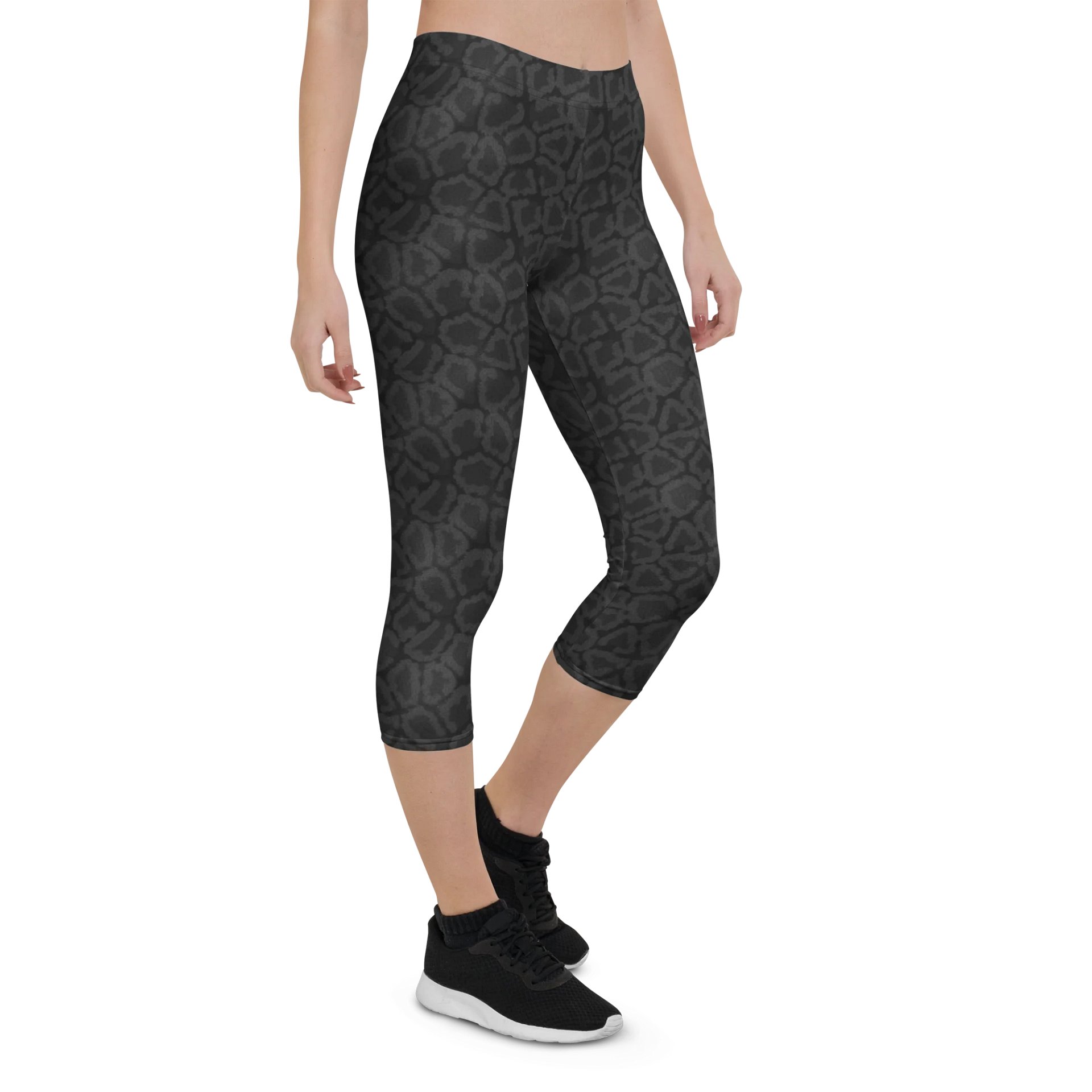 Stylish Leopard Print Capri Leggings for Everyday Wear product image (6)