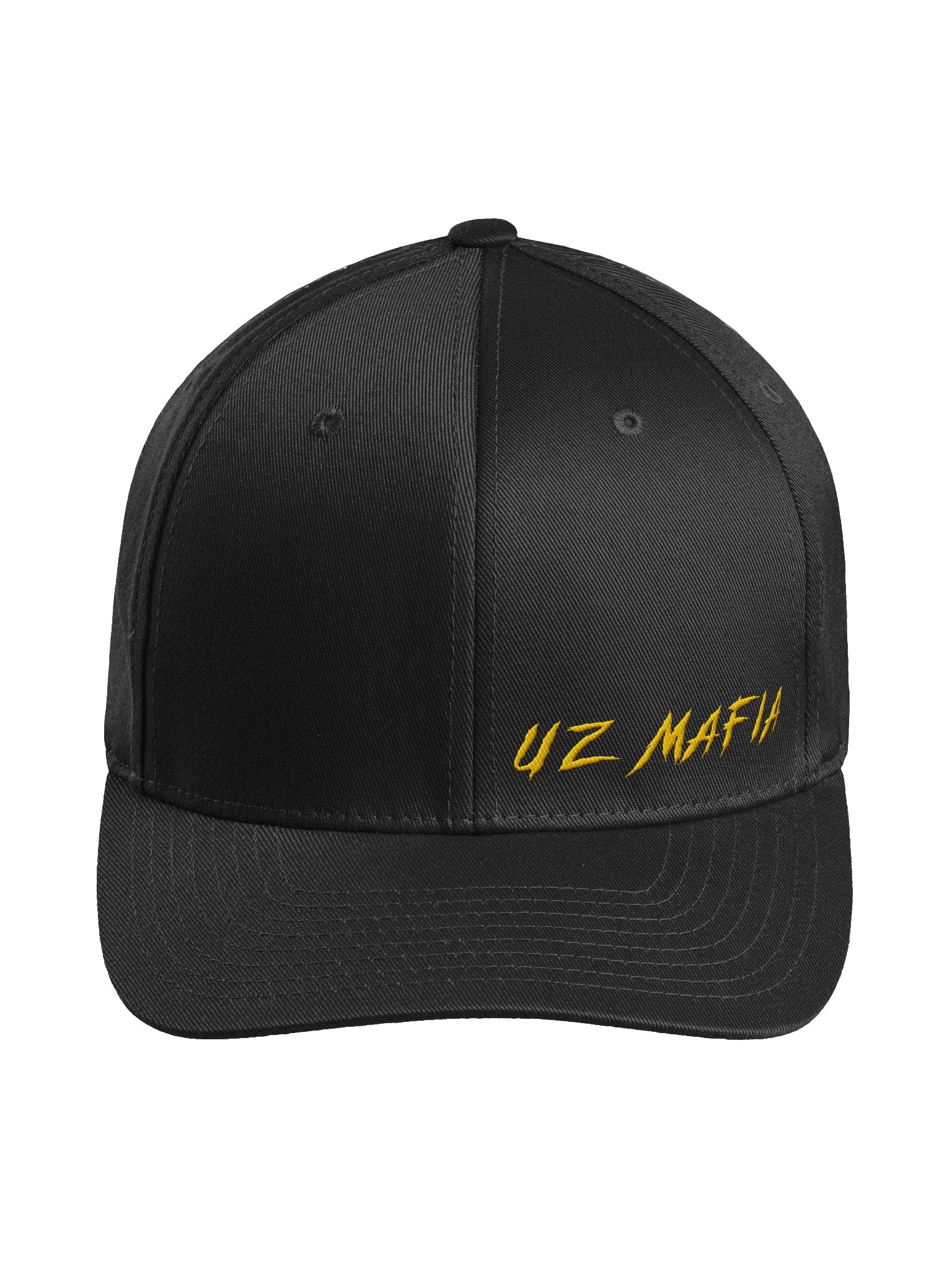 OG UZ Mafia Flexfit Hat Yellow product image (8)