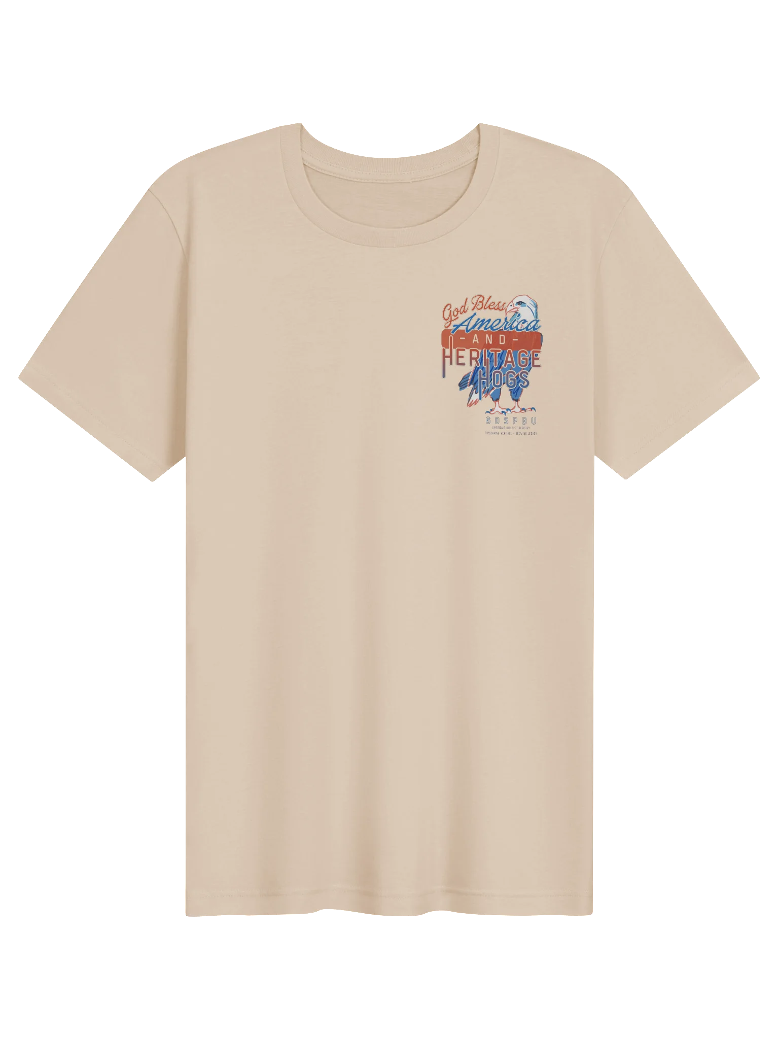 God Bless America Heritage Hogs Tee product image (1)