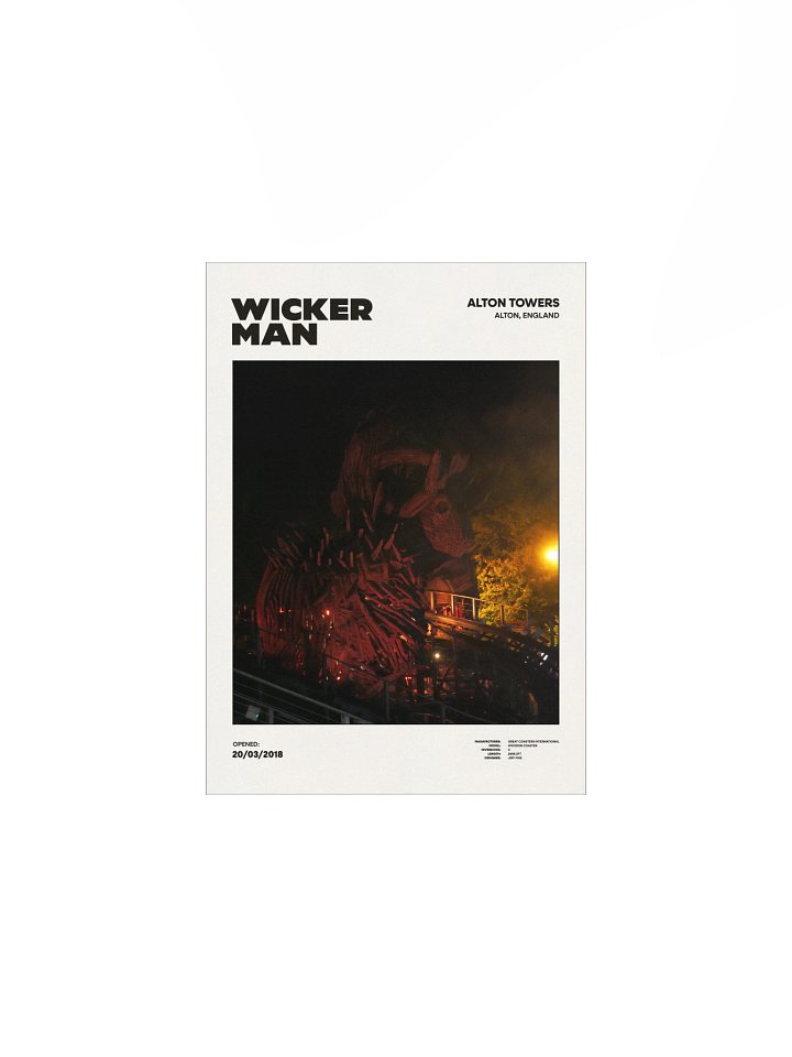 Wickerman Night Premium Poster product image (1)