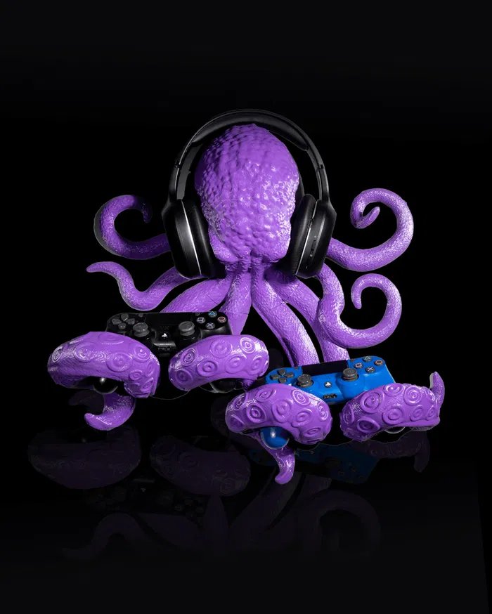 Octopus Controller & Headphone Holder product image (3)